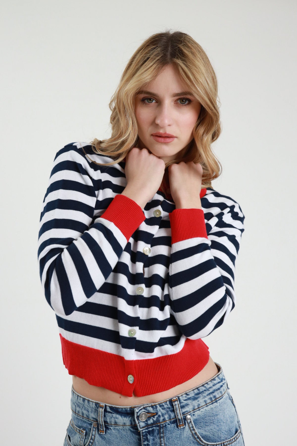 SUSY MIX CARDIGAN A RIGHE