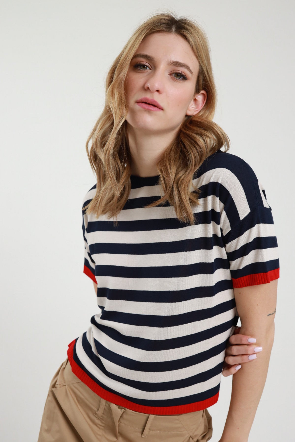 SUSY MIX T-SHIRT A RIGHE