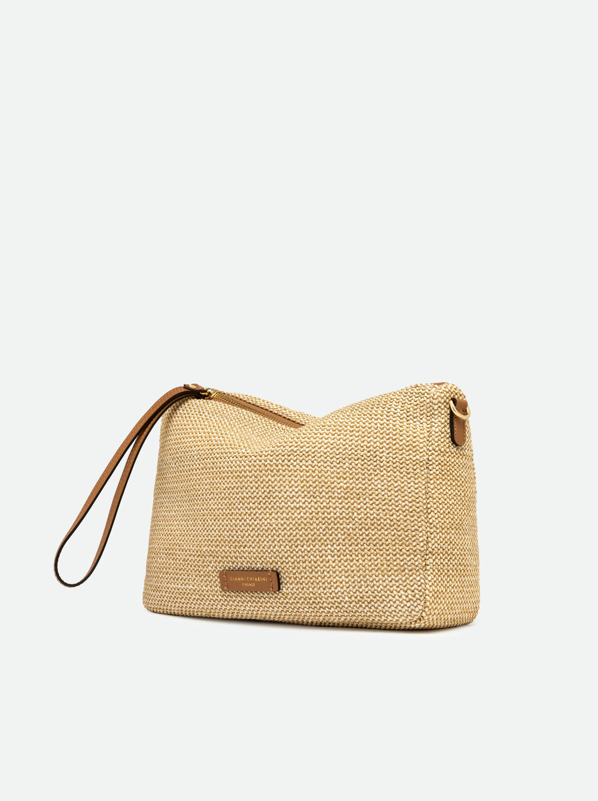 GIANNI CHIARINI NORA POUCH NATURALE