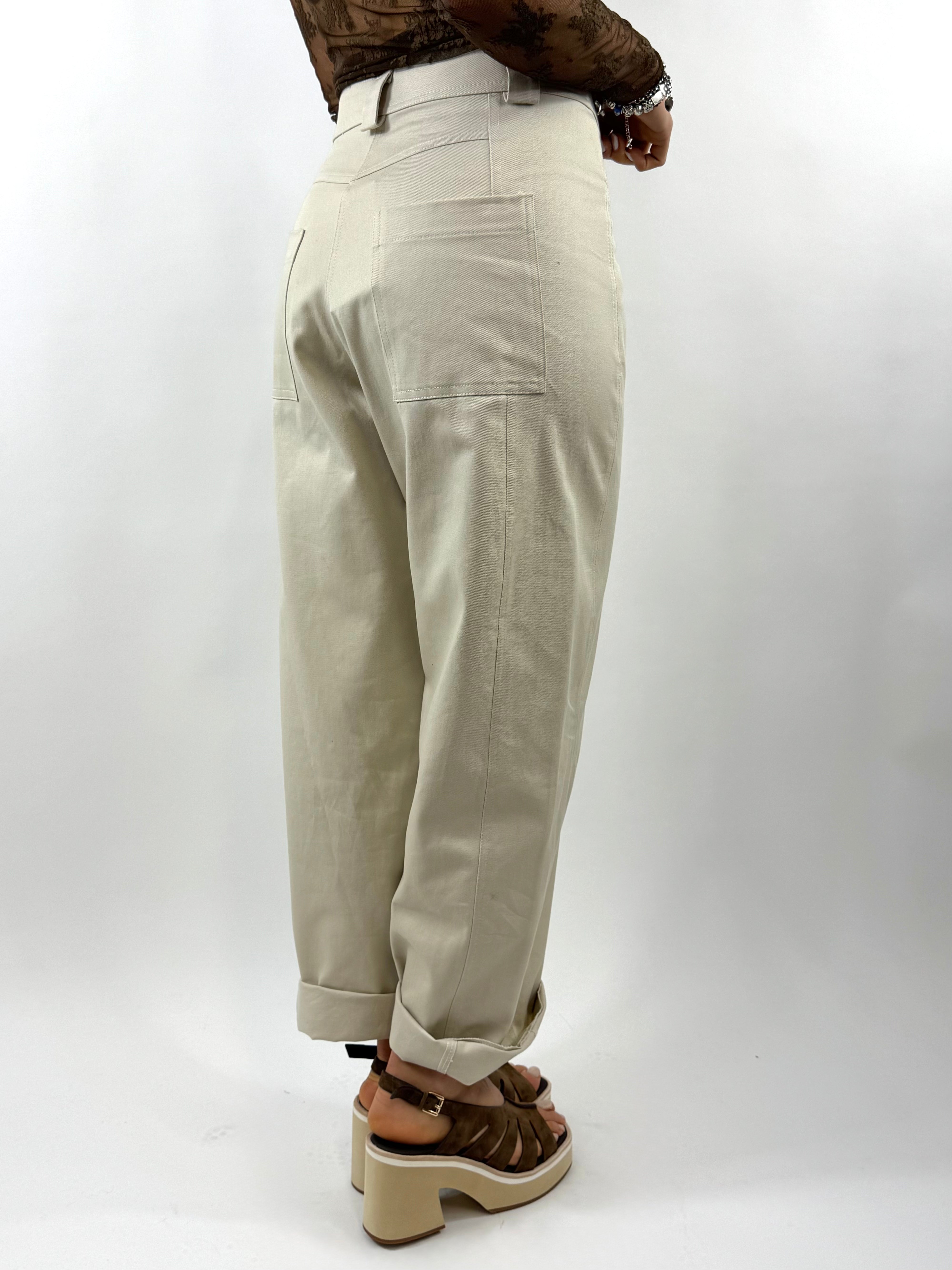 SUSY MIX PANTALONE BALOON BEIGE