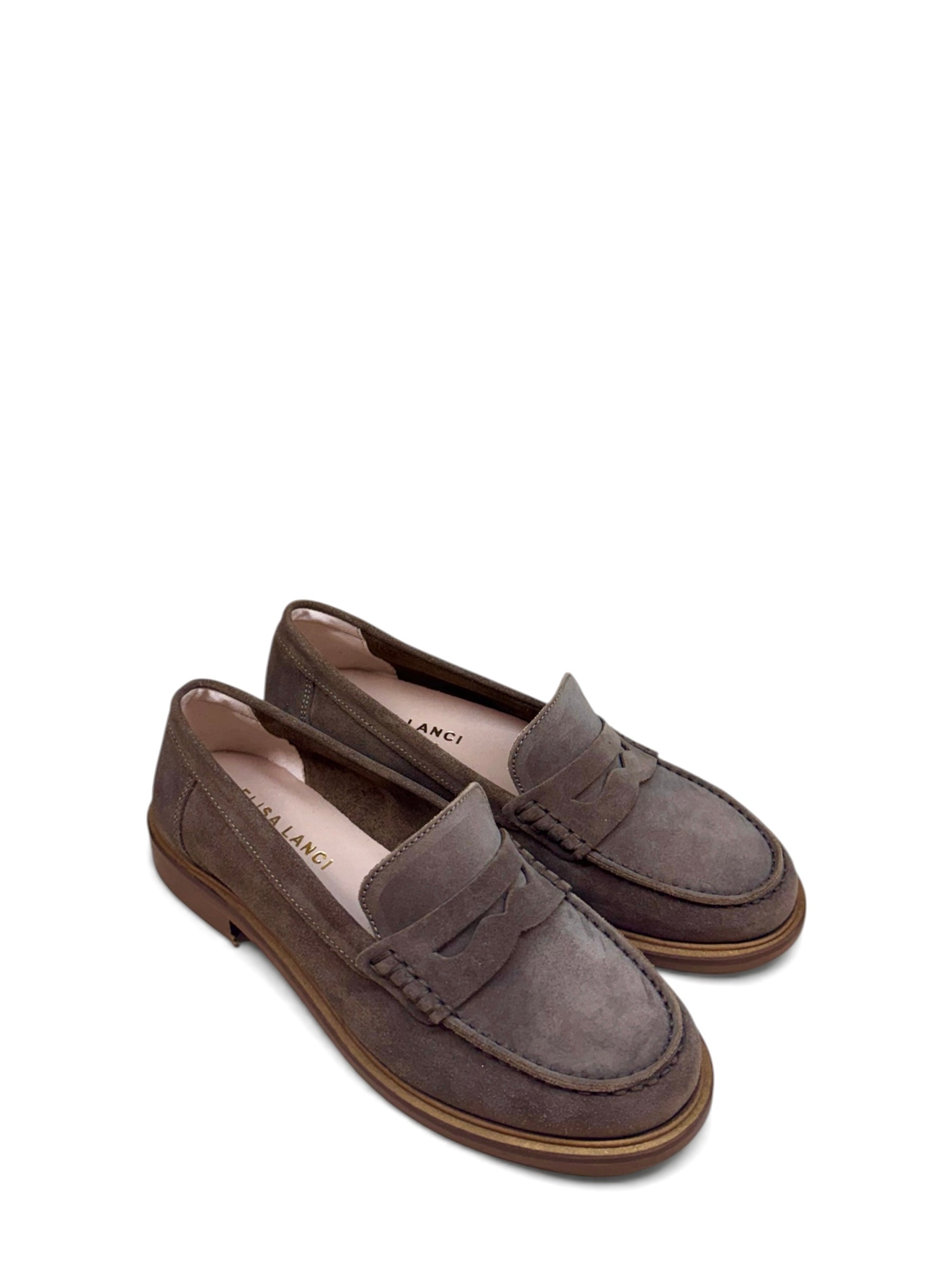 ELISA LANCI COLLEGE SUEDE CIOCO