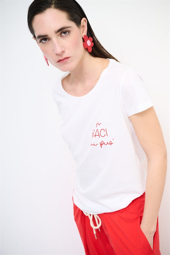 KIKISIX T-SHIRT ‘SI BACI CHI PUÒ’