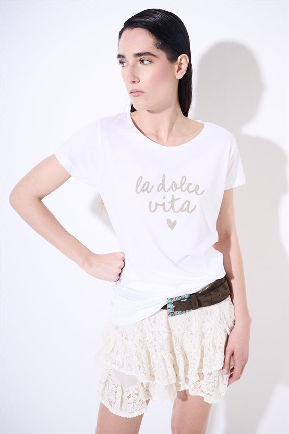 KIKISIX T-SHIRT LA DOLCE VITA