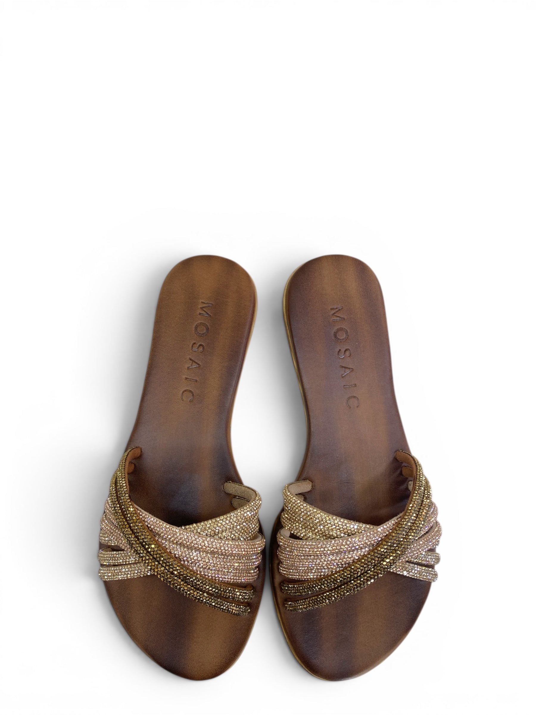 MOSAIC CIABATTA LACCETTI STRASS