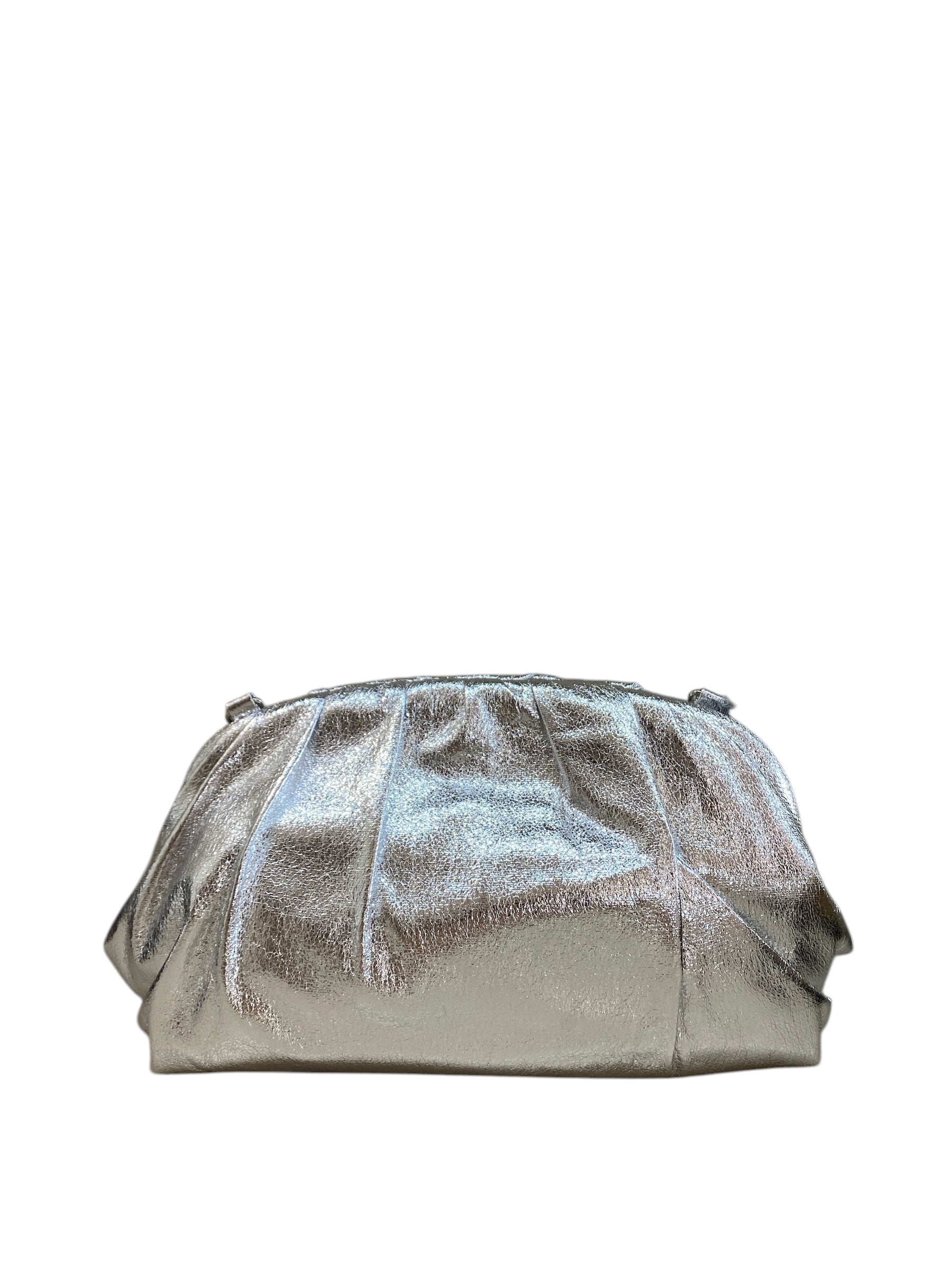 ANNA CECERE POCHETTE ARGENTO