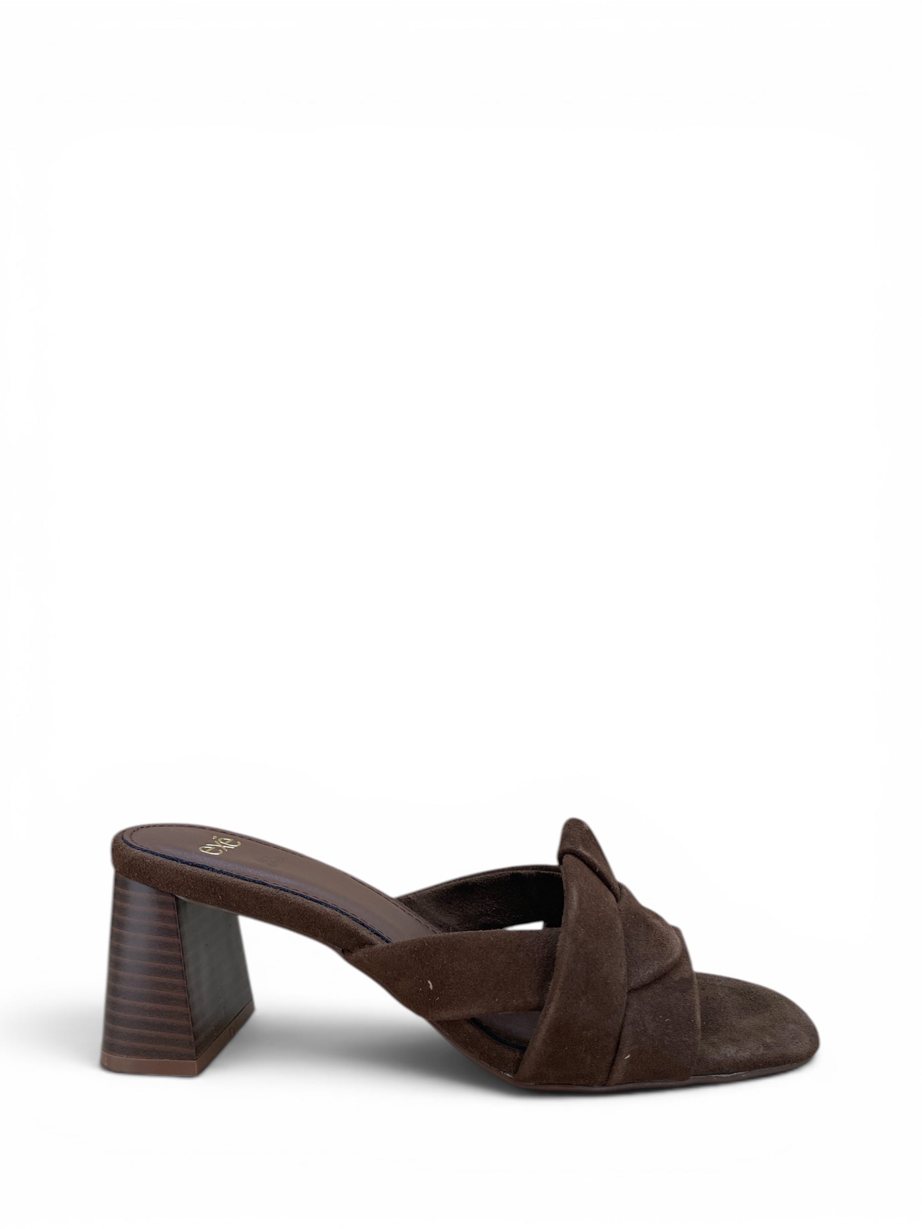 EXÉ CIABATTA SUEDE MARRONE