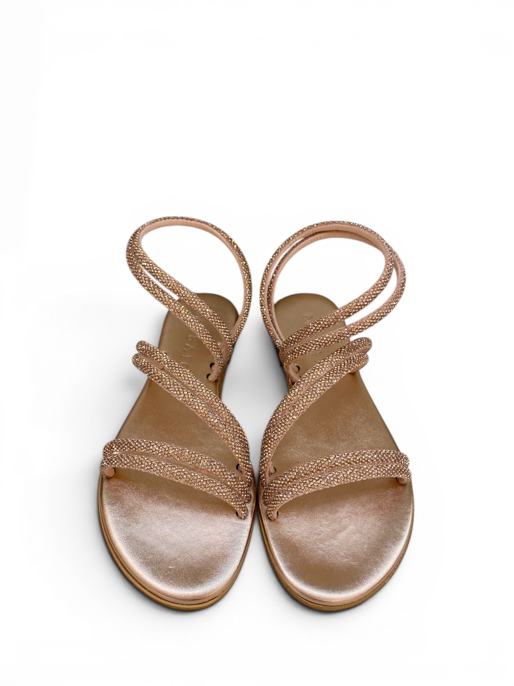 MOSAIC SANDALO STRASS ROSE GOLD