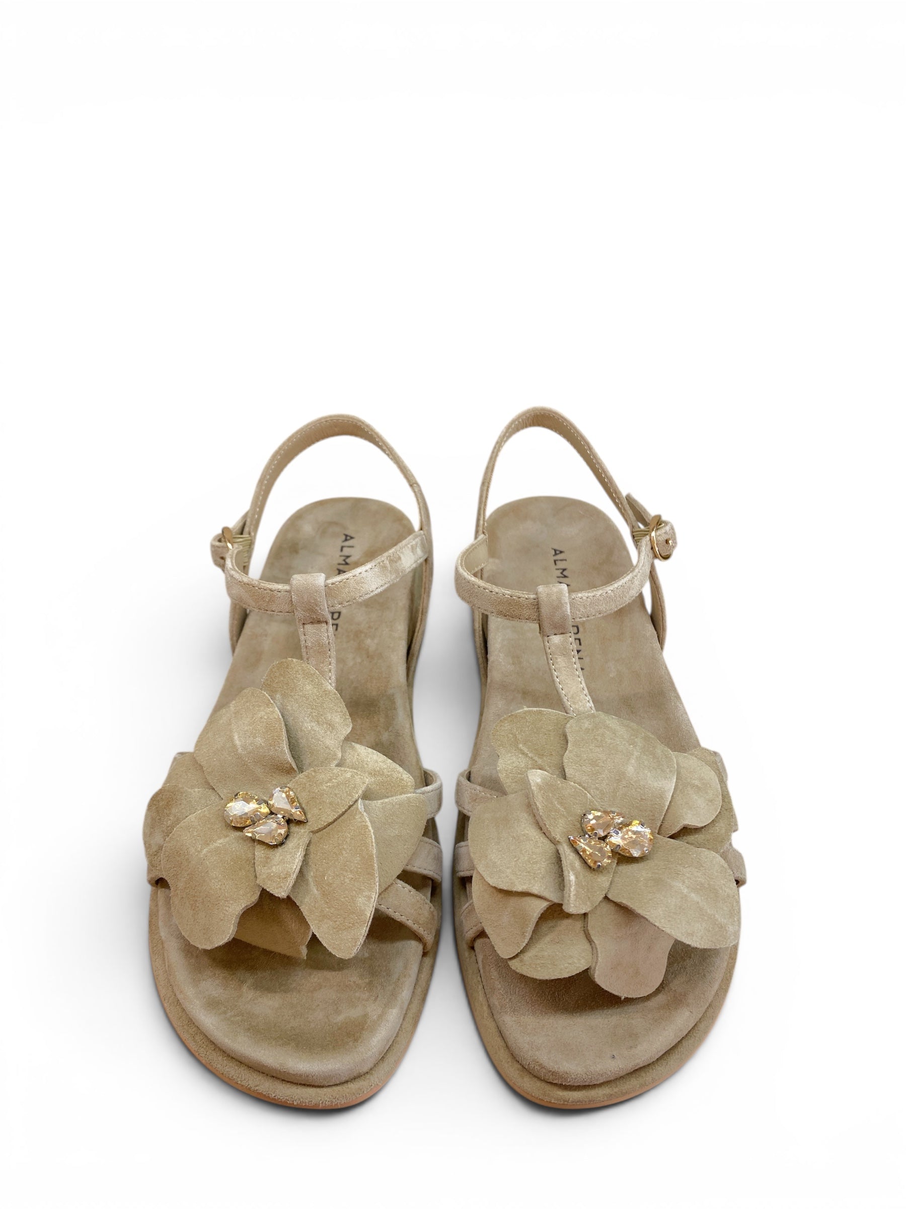 ALMA EN PENA SANDALO SAND CON FIORE