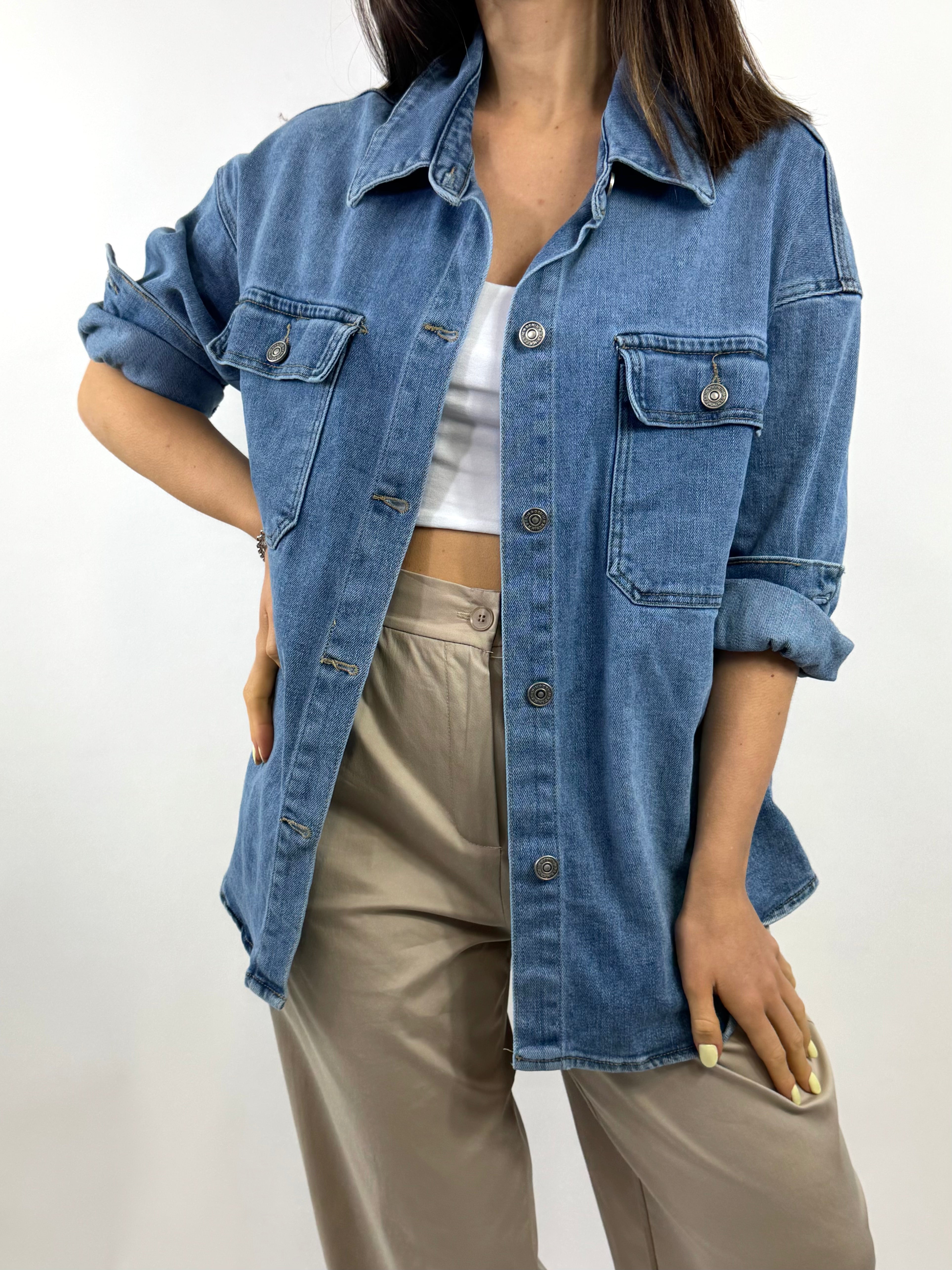 CECILE CAMICIA DENIM
