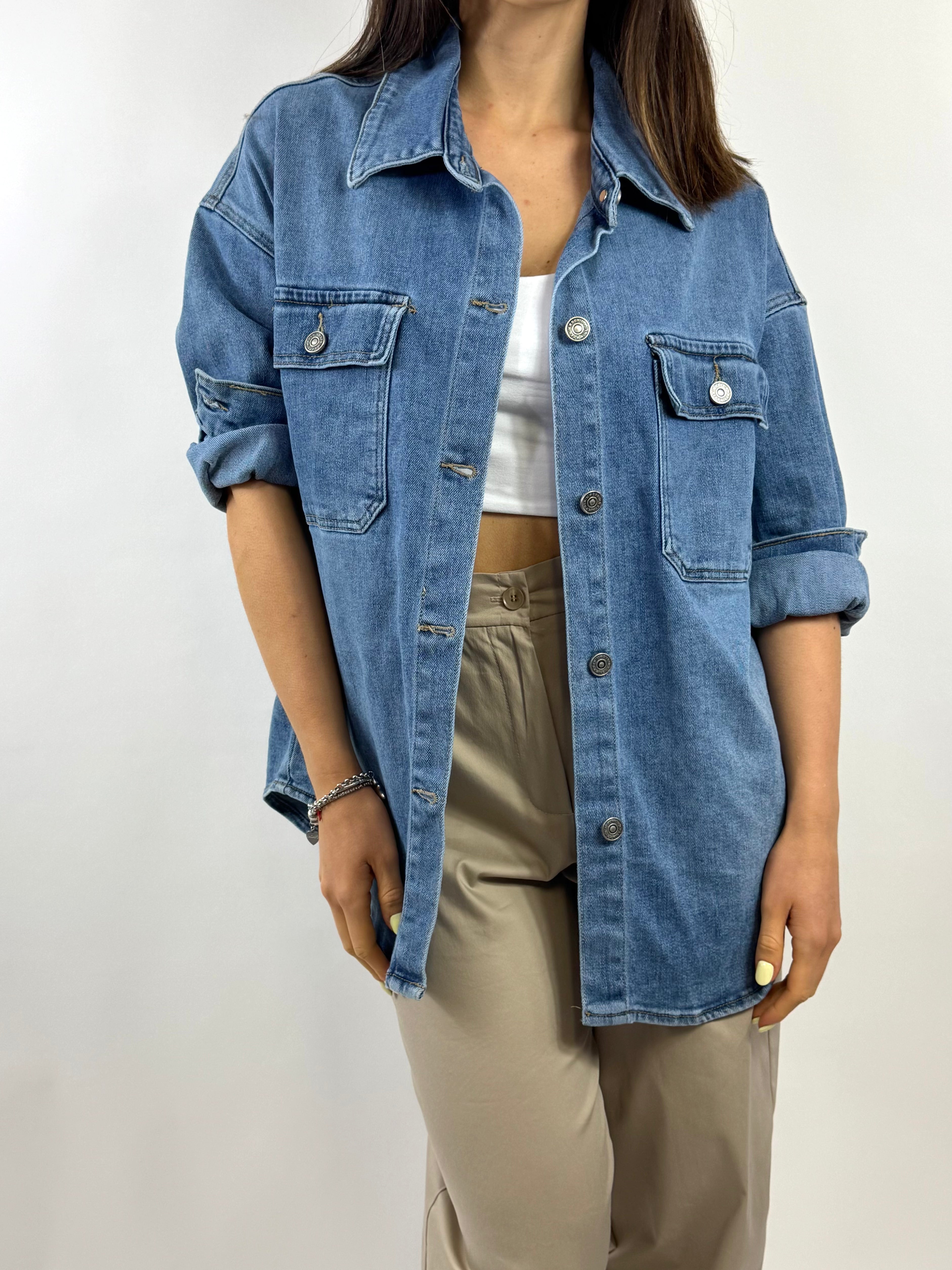 CECILE CAMICIA DENIM