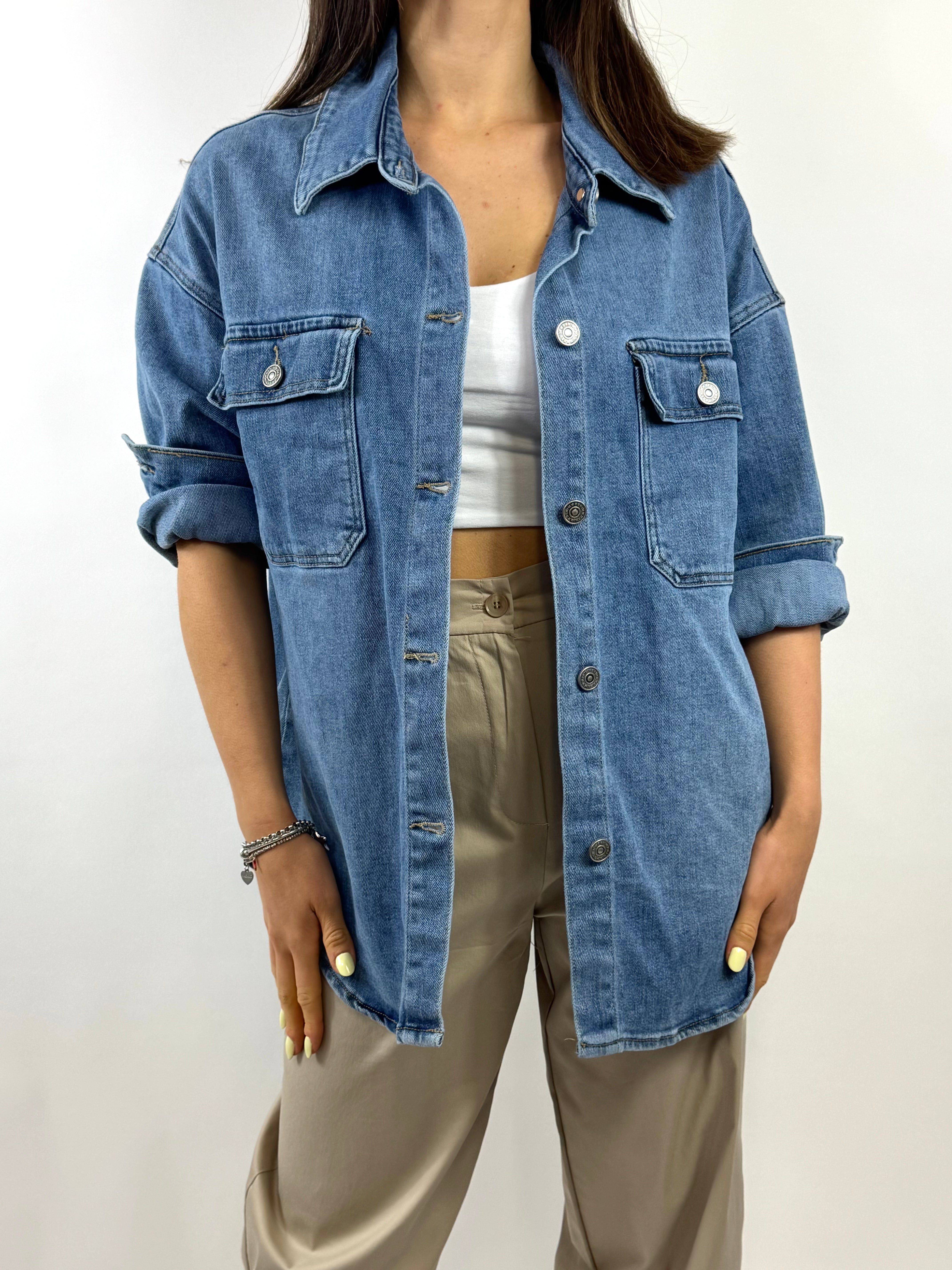 CECILE CAMICIA DENIM