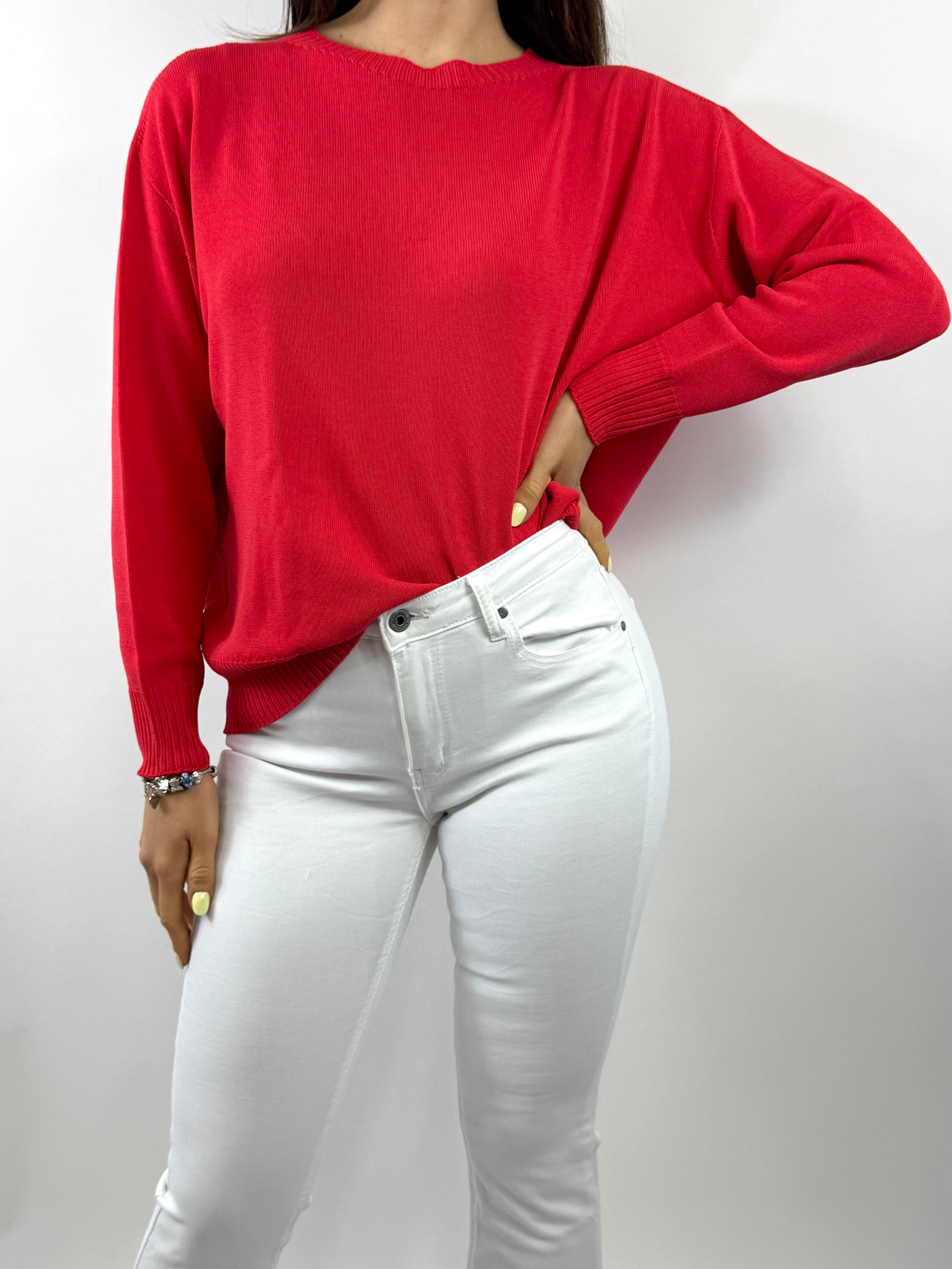SUSY MIX MAGLIONCINO ROSSO