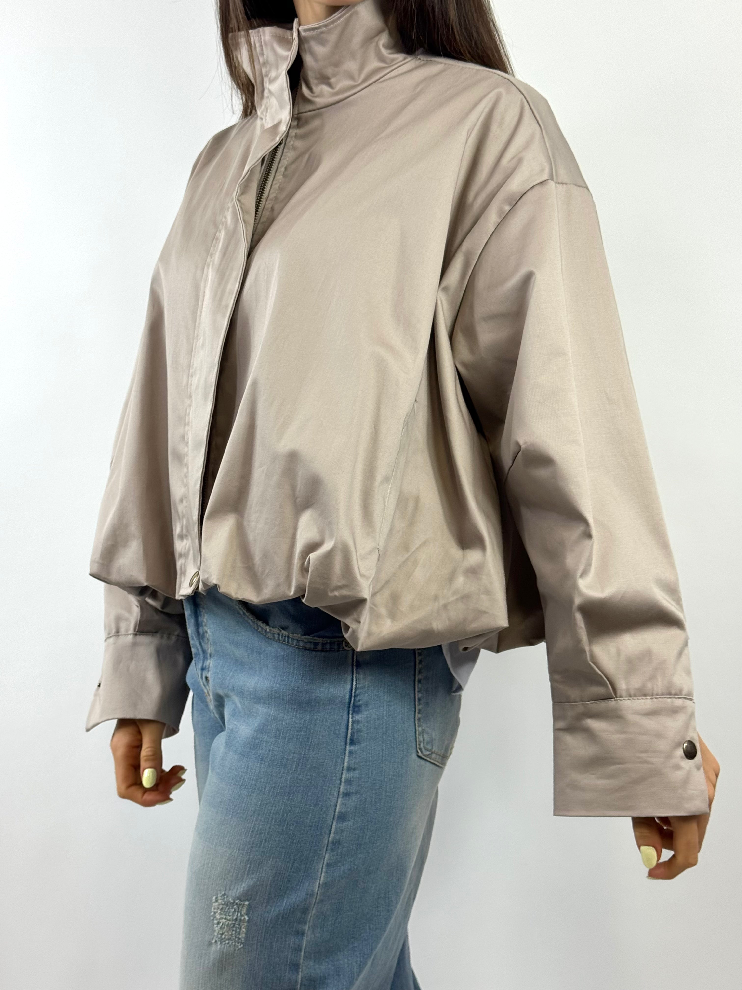 CECILE BOMBER BEIGE