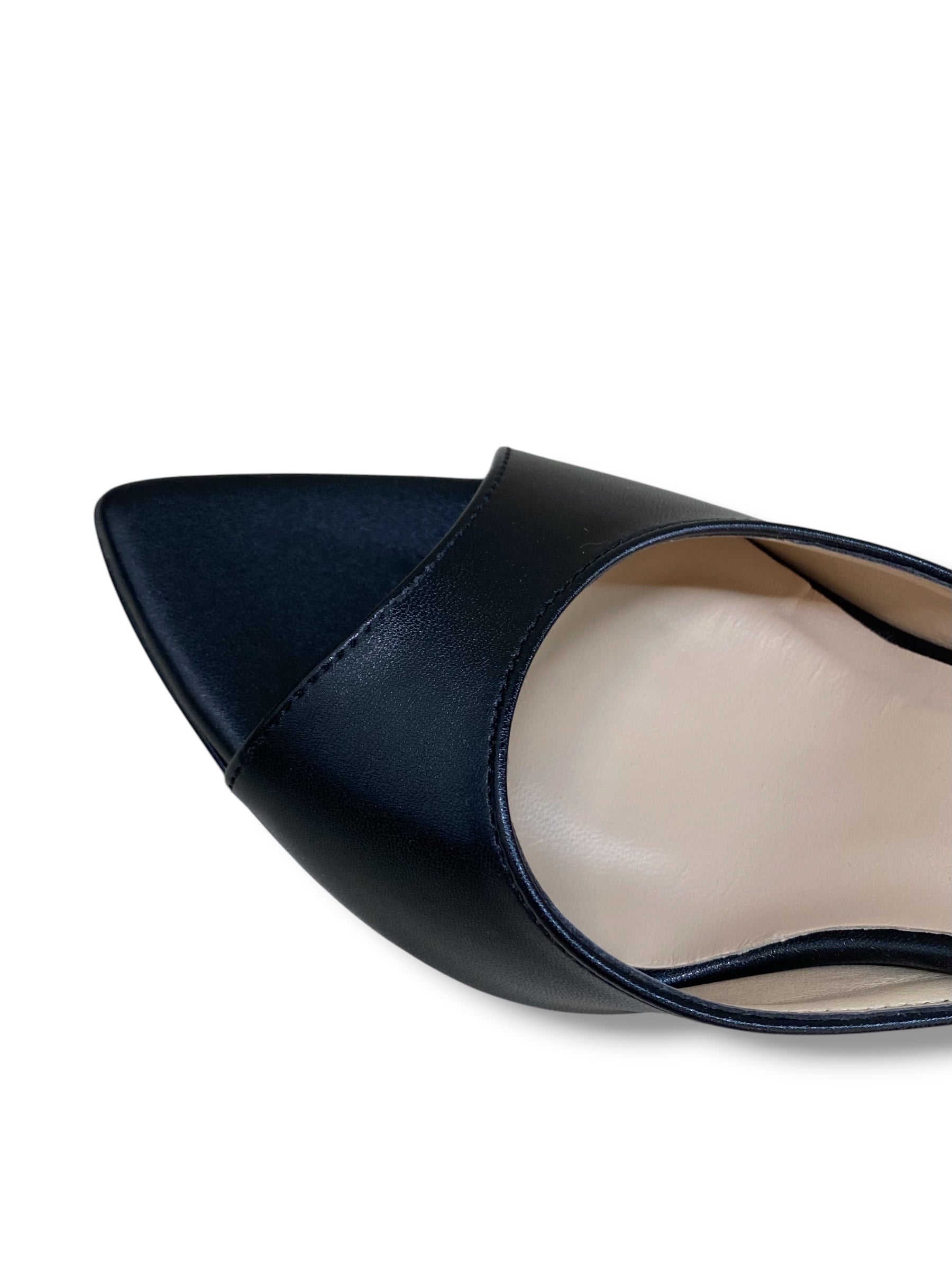 DIVINE FOLLIE CIABATTA CON TACCO NERA