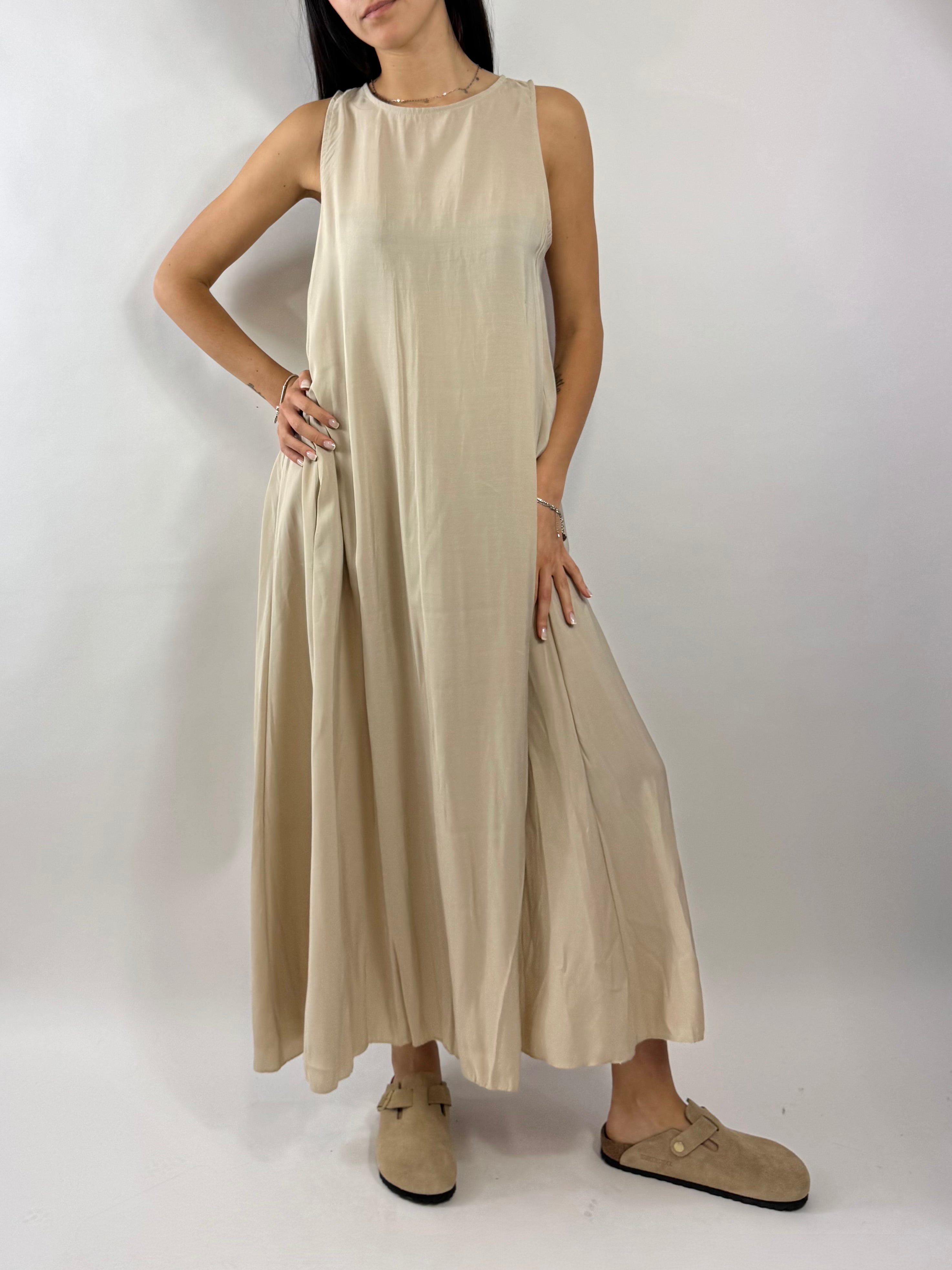CECILE ABITO LUNGO BEIGE