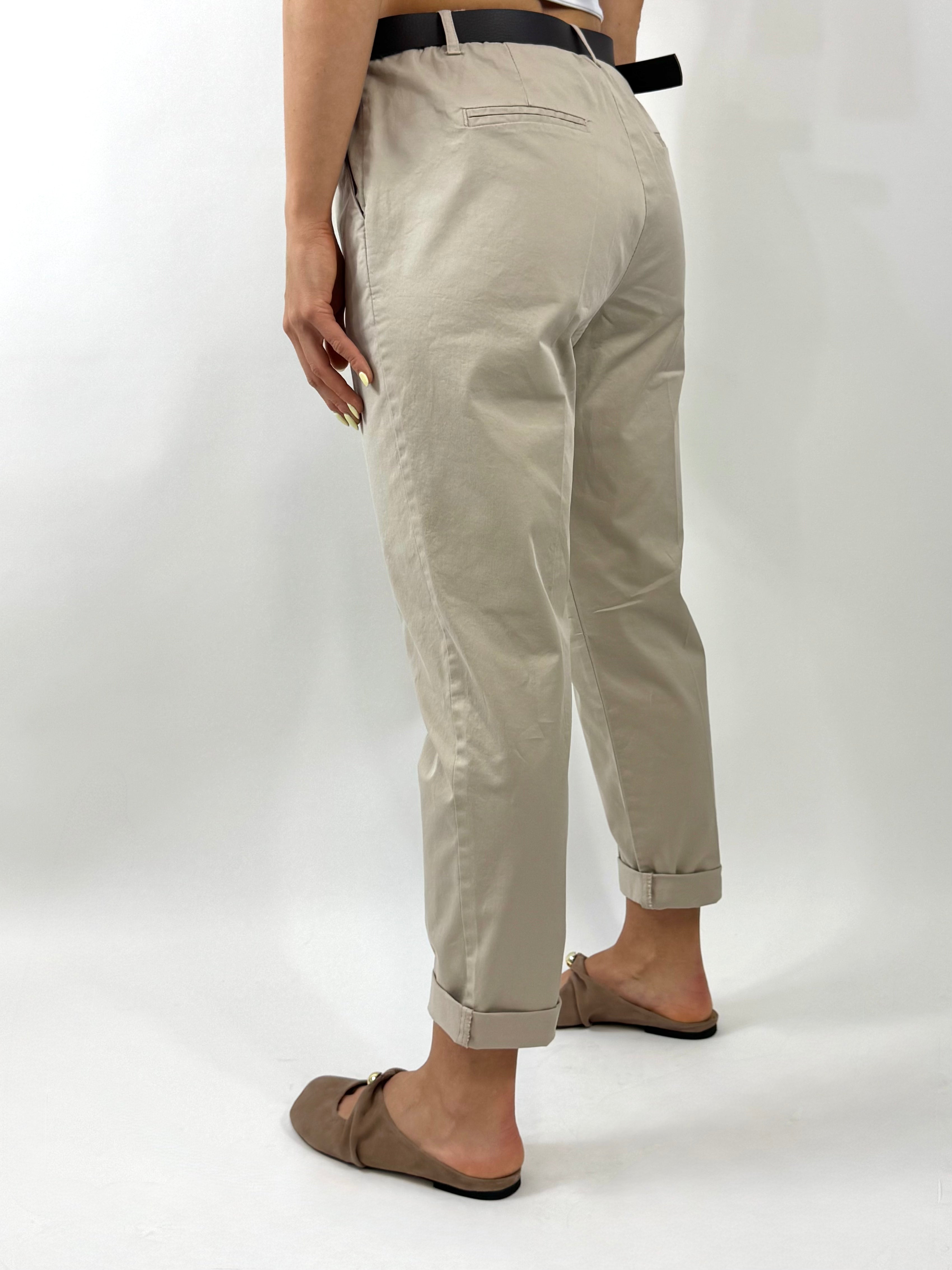 SUSY MIX PANTALONE GABARDINA BEIGE