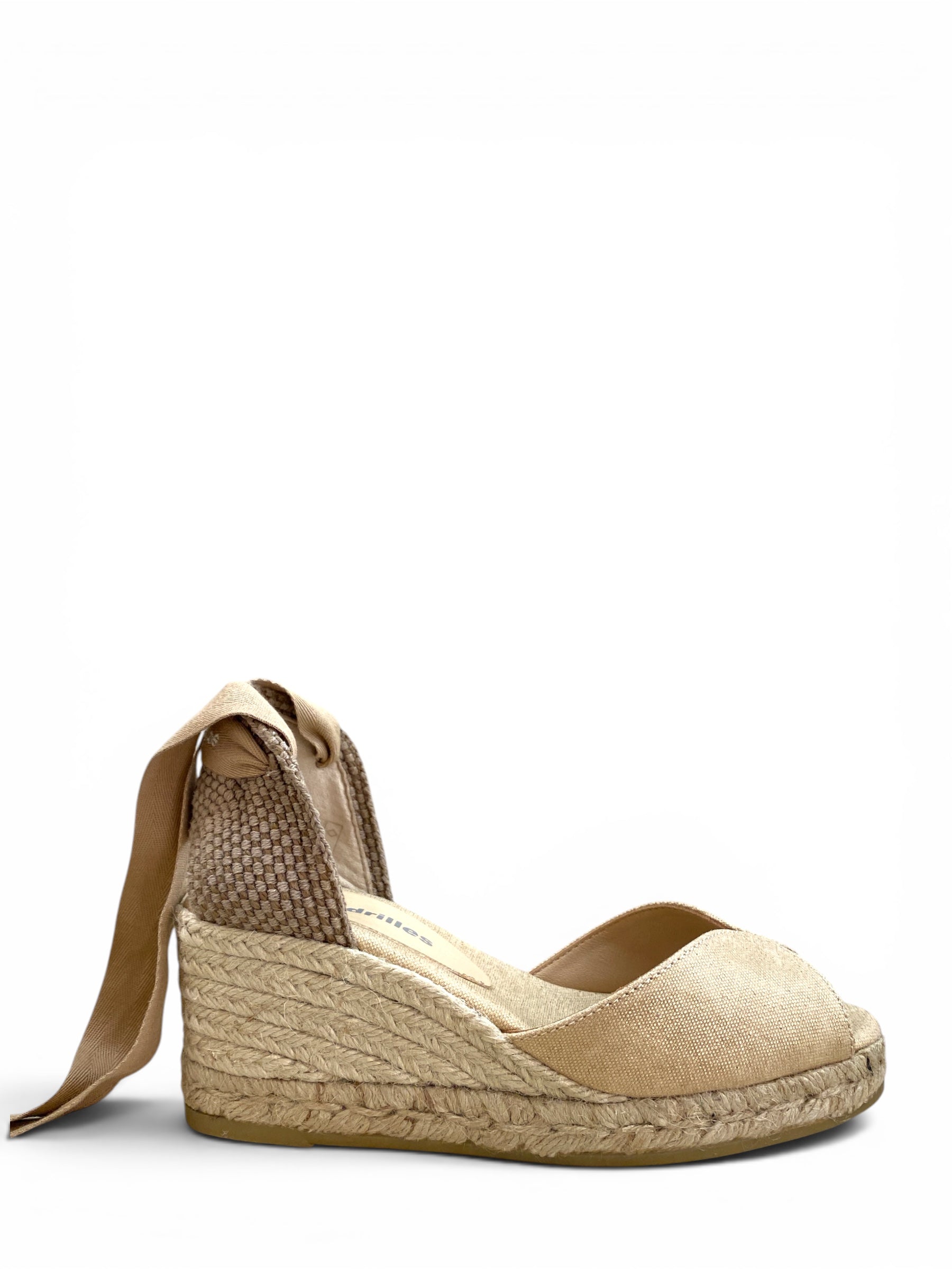 ESPADRILLES RAUL LAME BEIGE
