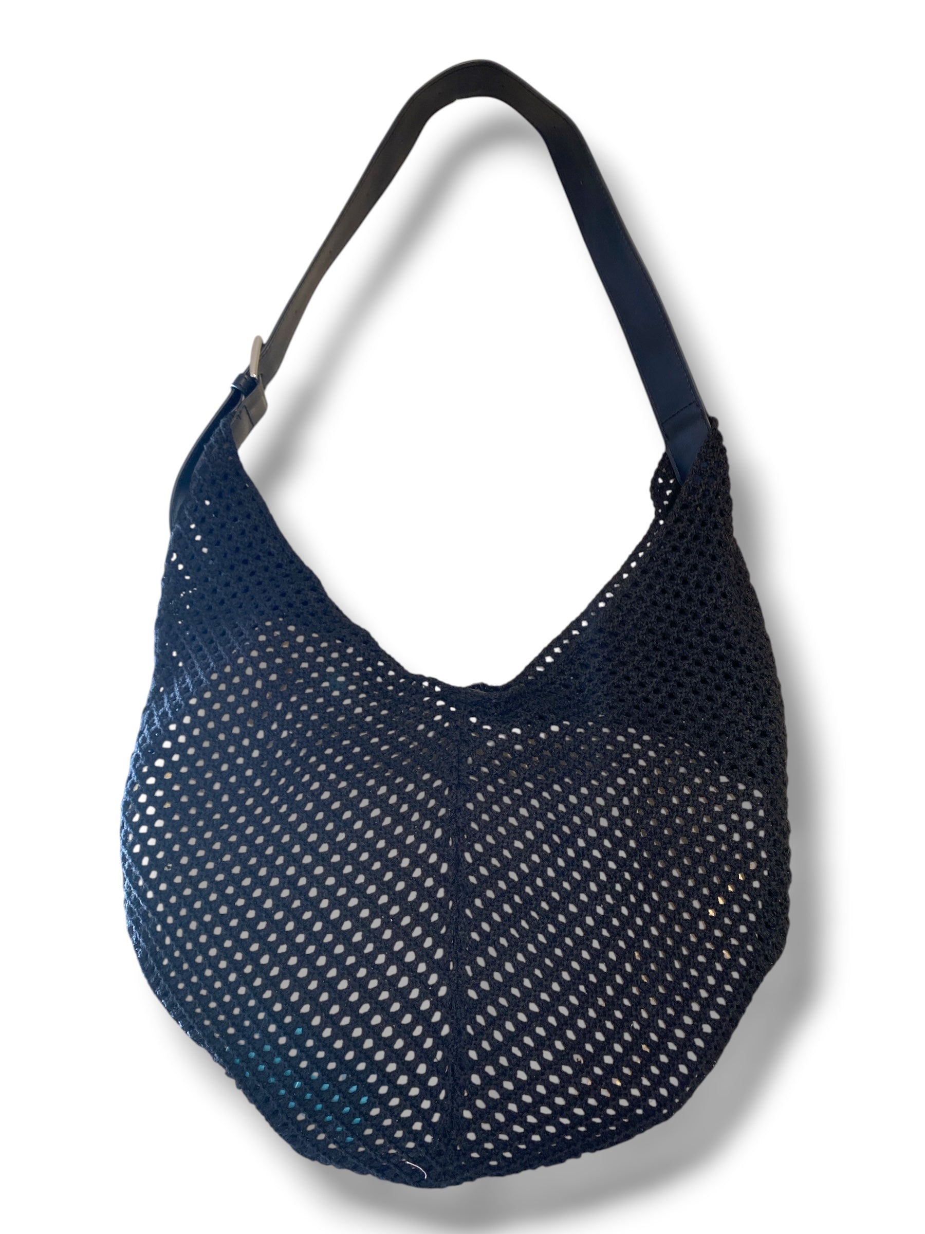 VIVIENNE D BORSA TRICOT NERO
