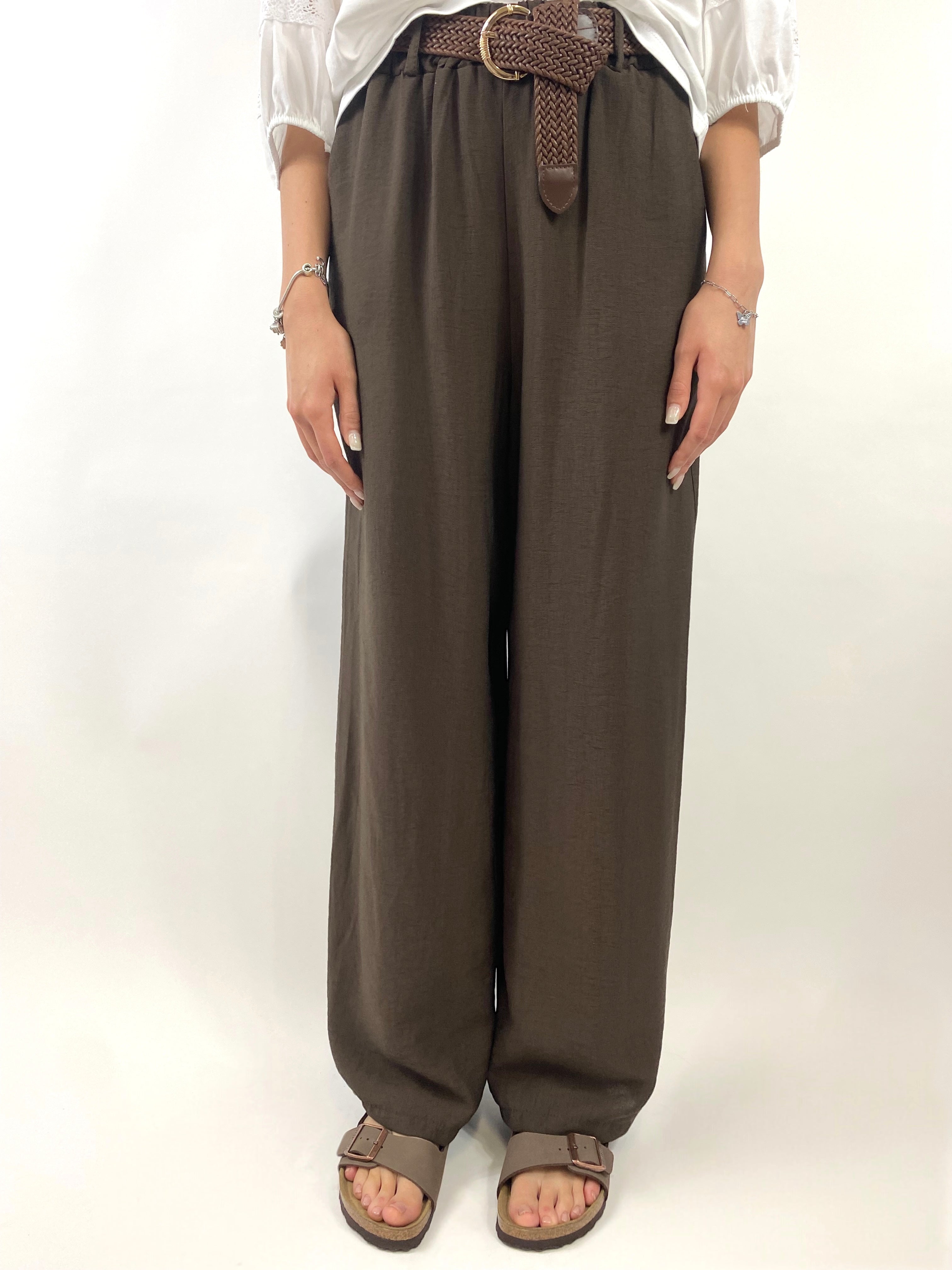 CECILE PANTALONE AMPIO MORO