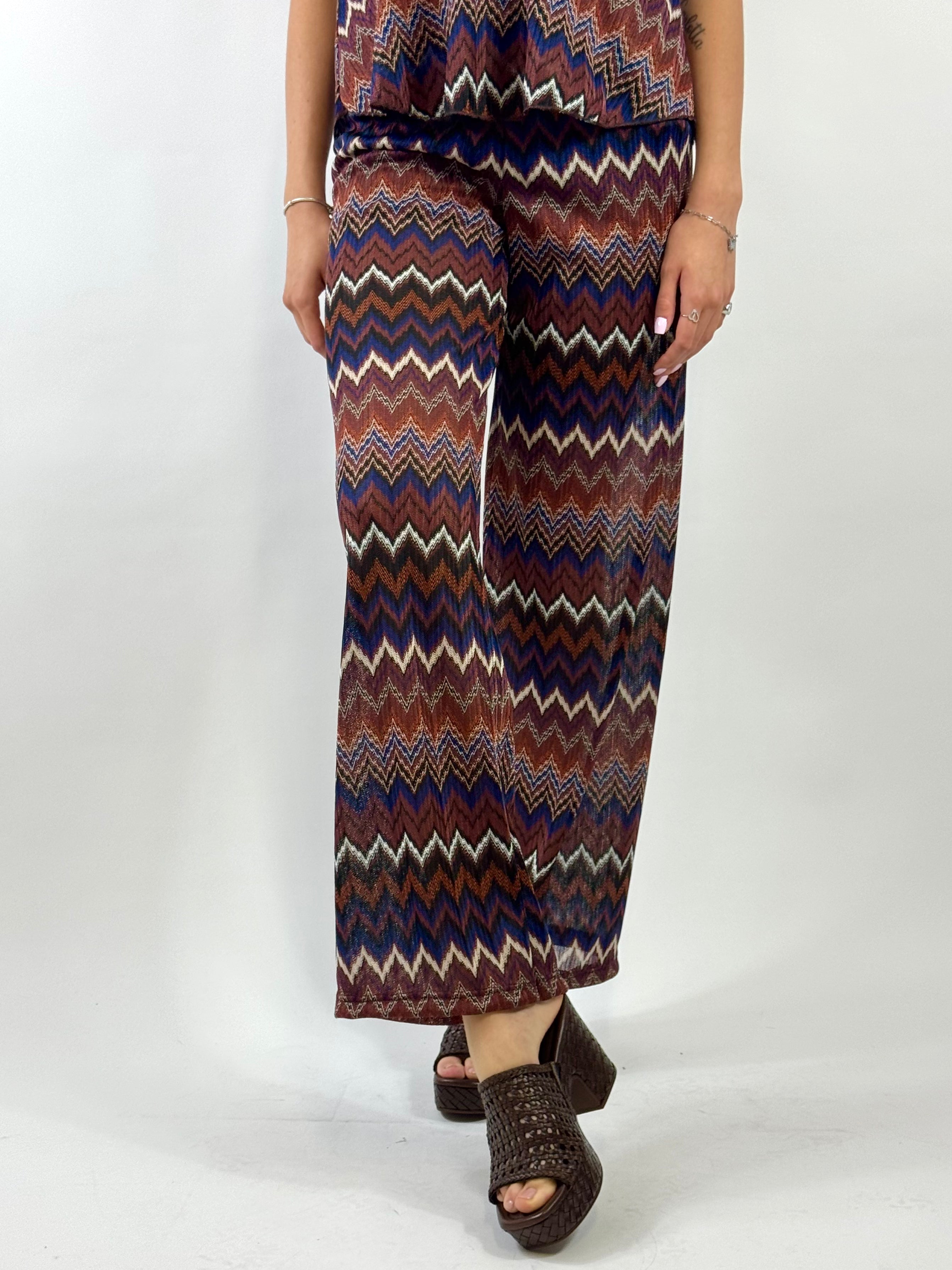 SUSY MIX PANTALONE FANTASIA MISSONI