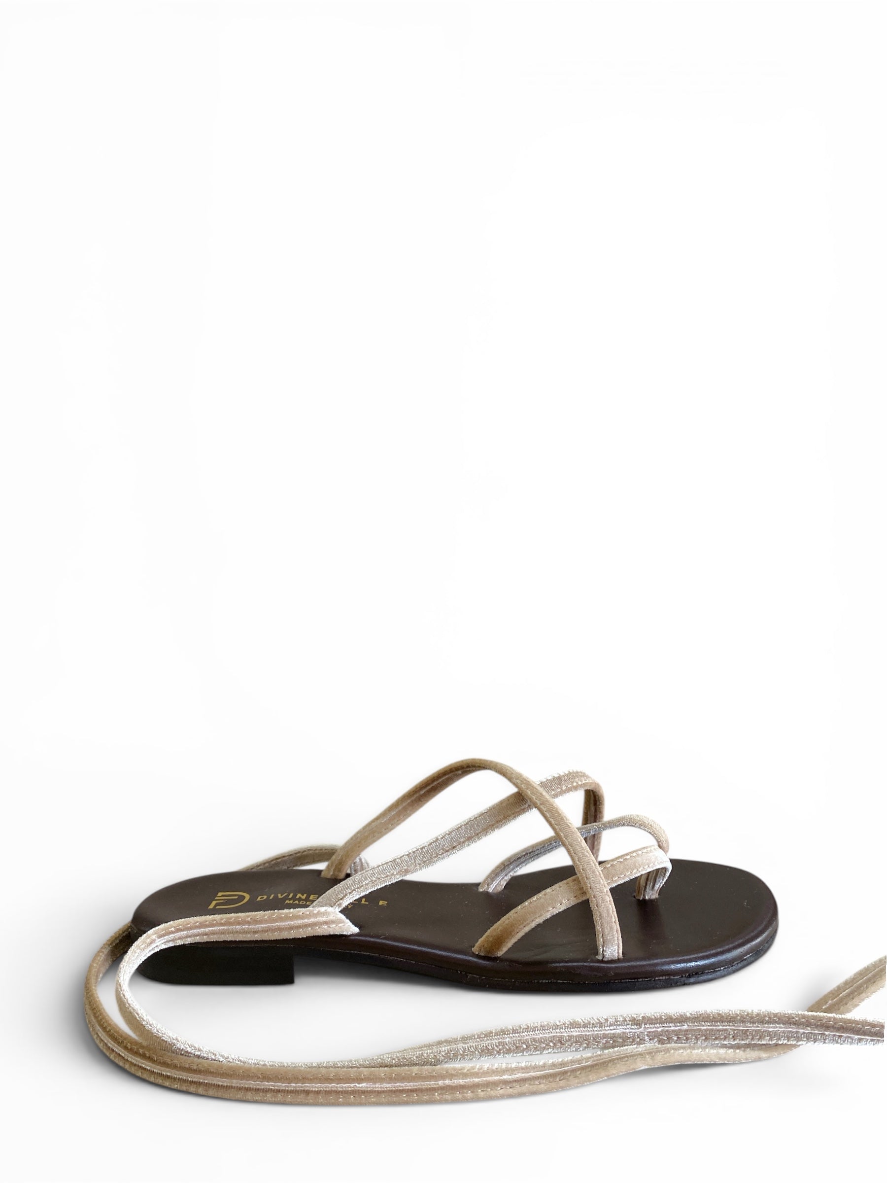 DIVINE FOLLIE SANDALI SCHIAVA BEIGE