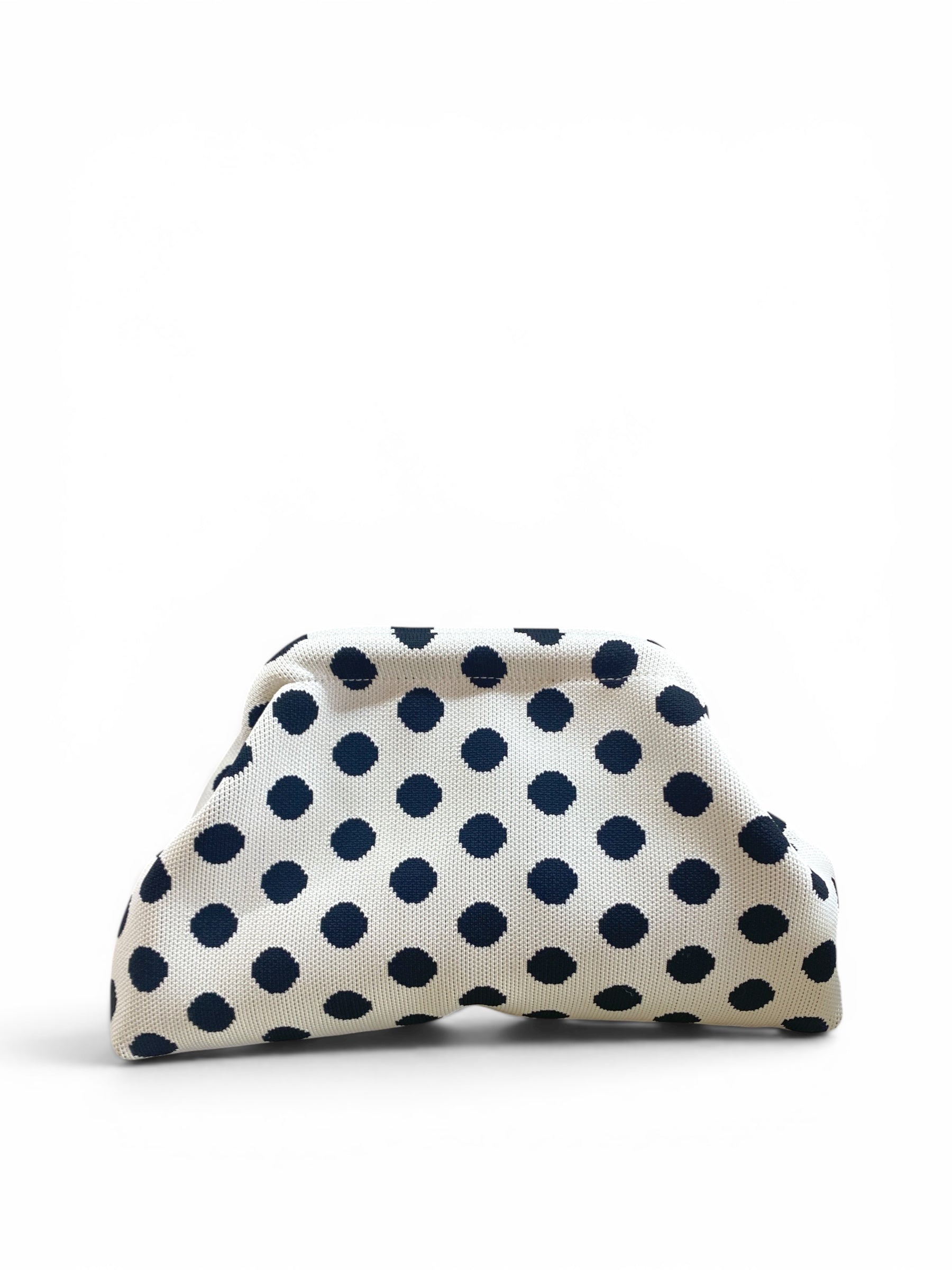 STICKY BESTIE POCHETTE POIS BIANCA