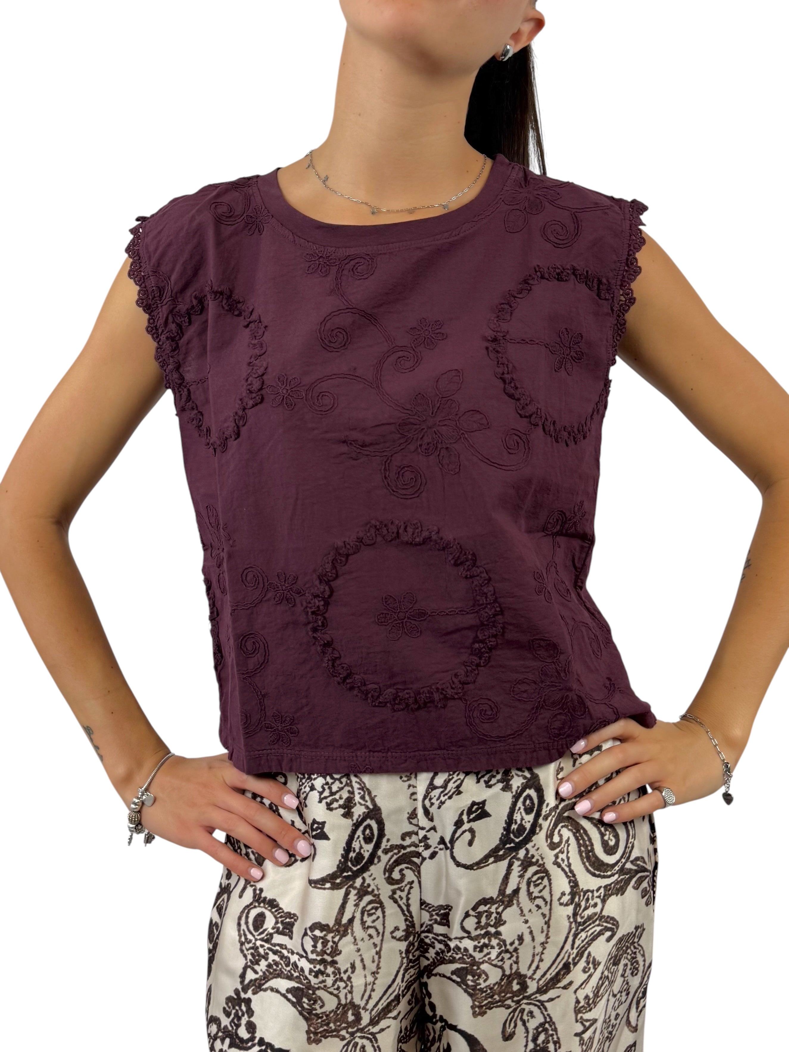SUSY MIX MAGLIETTA RICAMI FICO