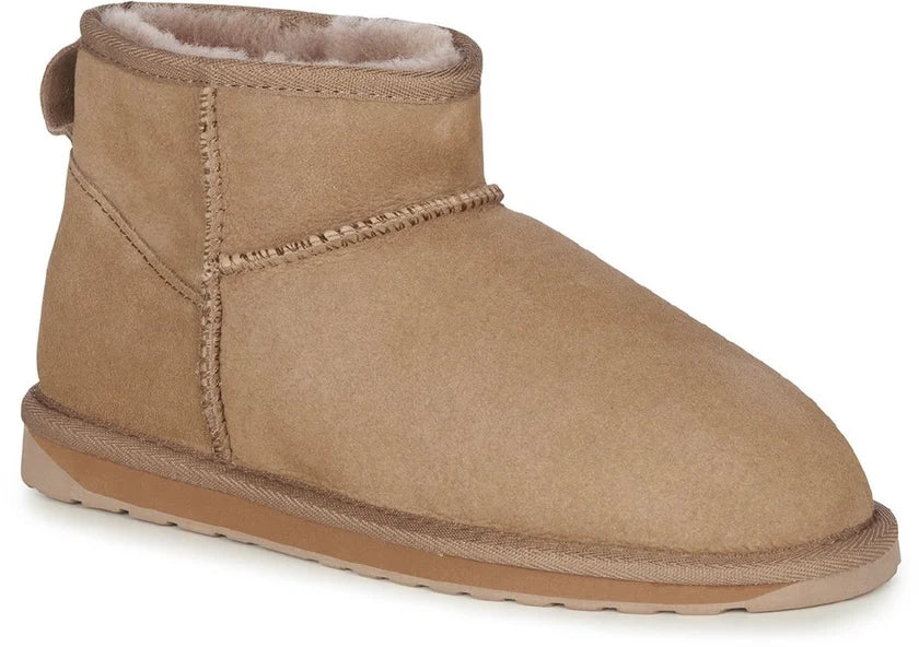 EMU AUSTRALIA STIVALETTO IN MONTONE STINGER MICRO CAMEL