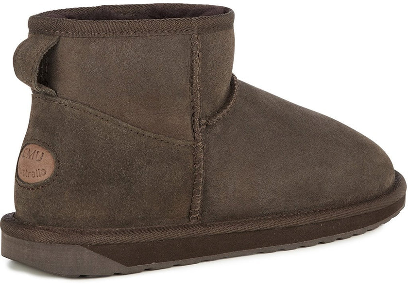EMU AUSTRALIA STIVALETTO IN MONTONE STINGER MICRO CHOCOLATE
