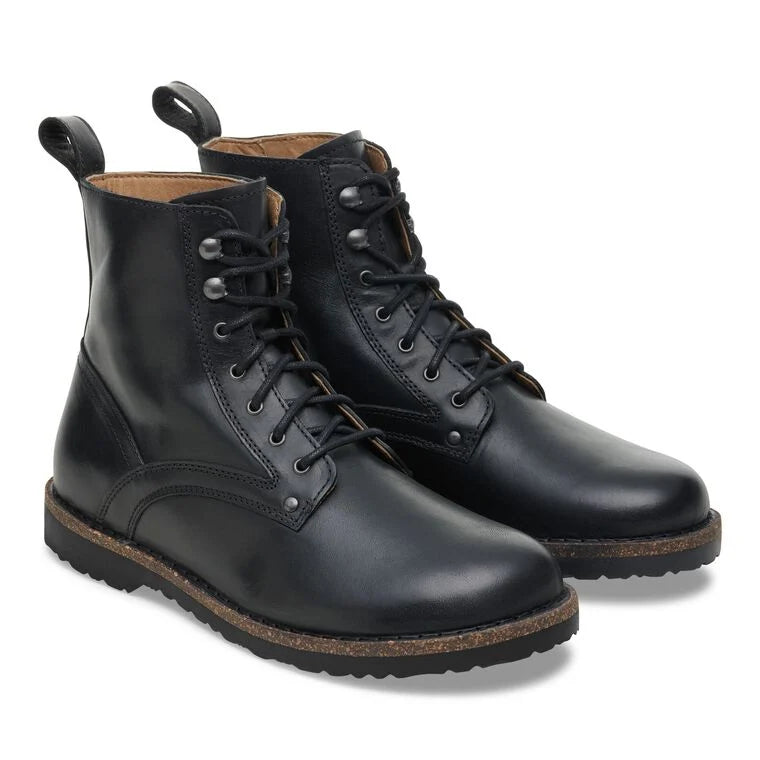 BIRKENSTOCK STIVALE IN PELLE NERO