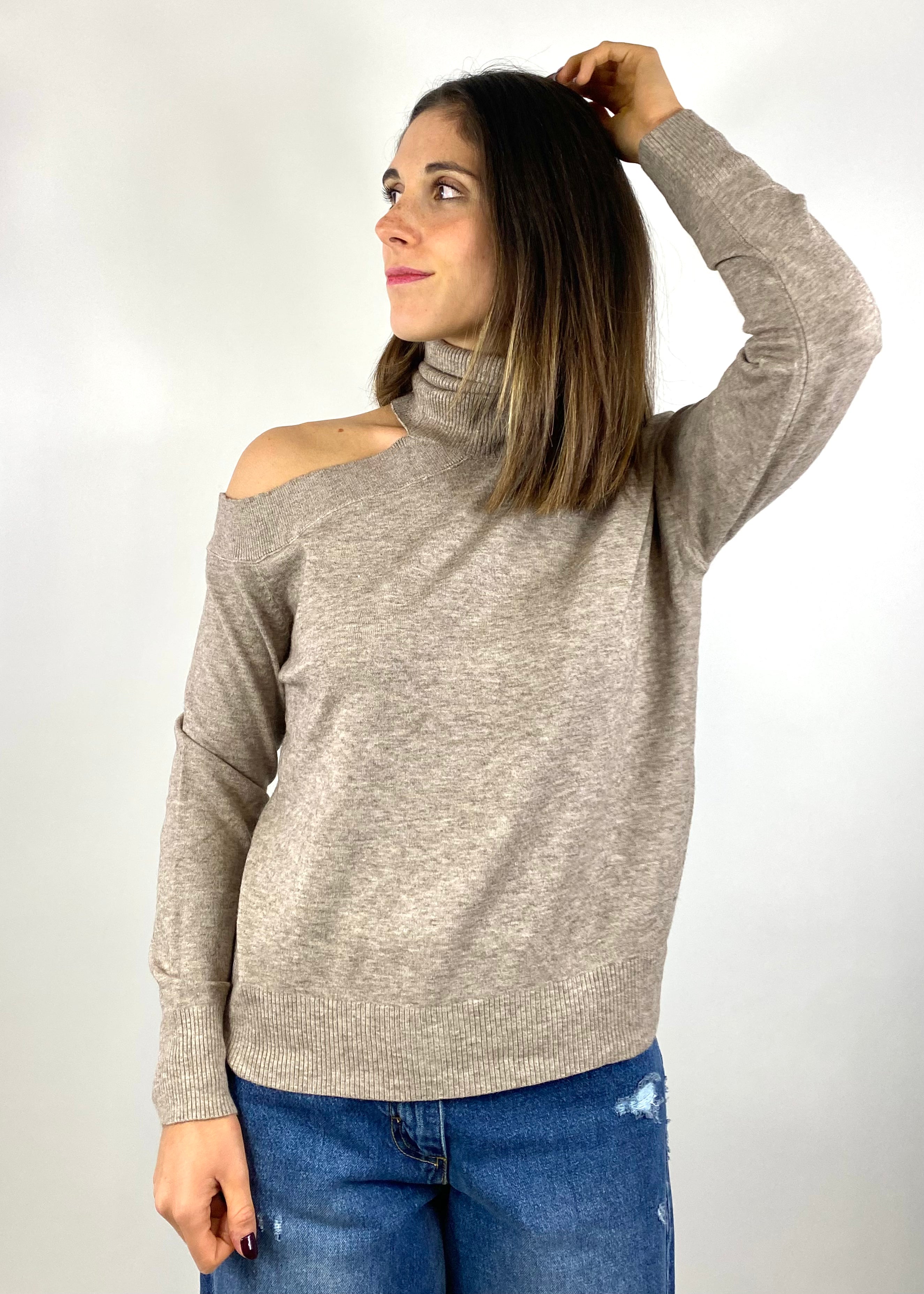 TWO WAY MAGLIA CUT OUT CACHÀ