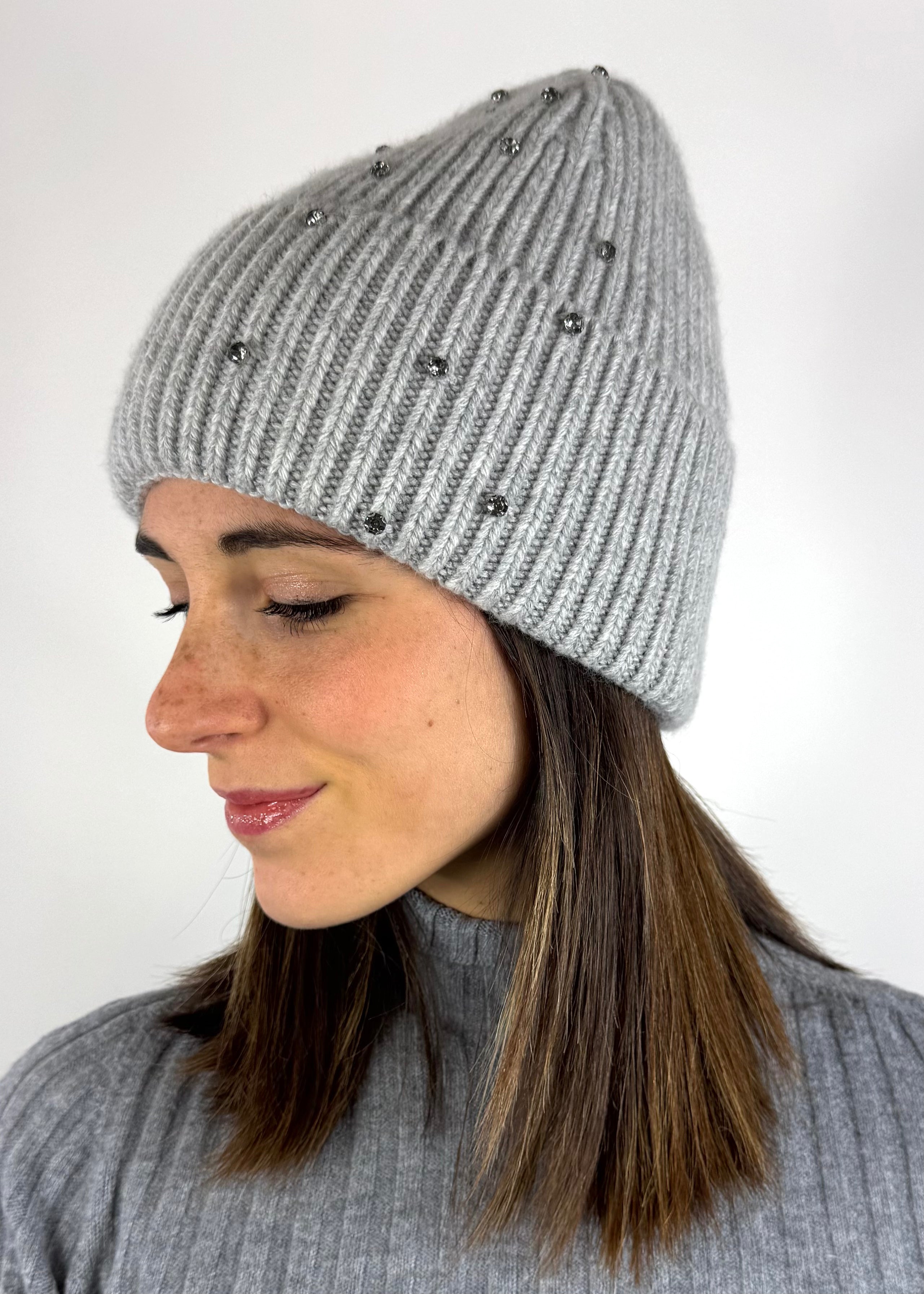 SUSY MIX CUFFIA CON STRASS GRIGIO