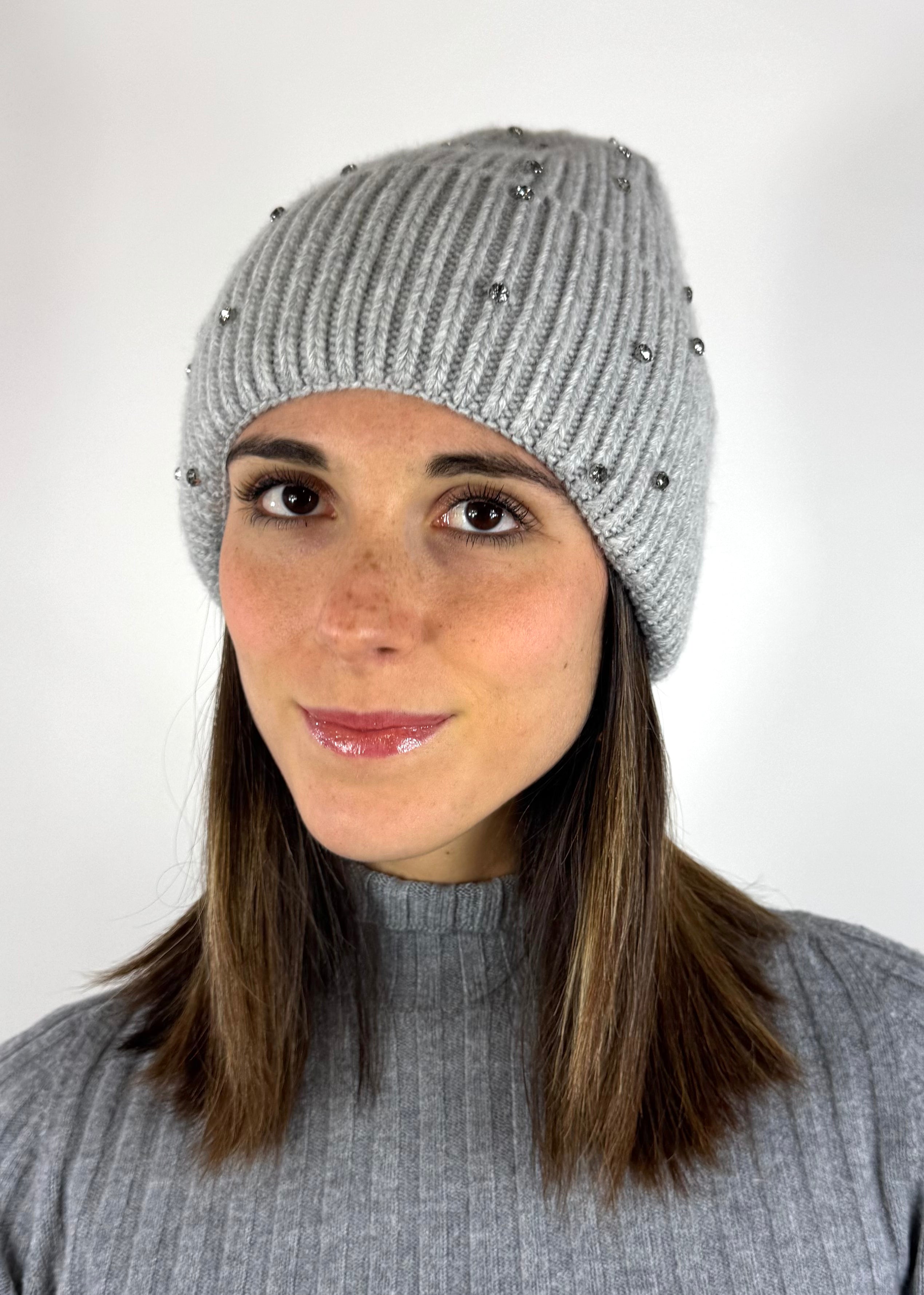 SUSY MIX CUFFIA CON STRASS GRIGIO