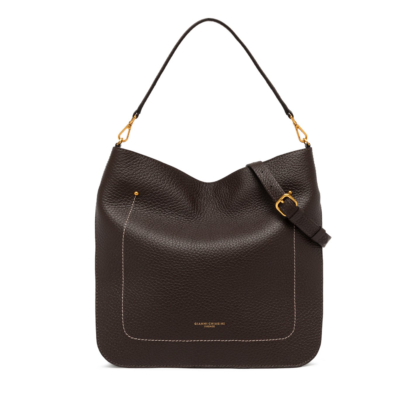 Gianni Chiarini Borsa a spalla in pelle olga espresso