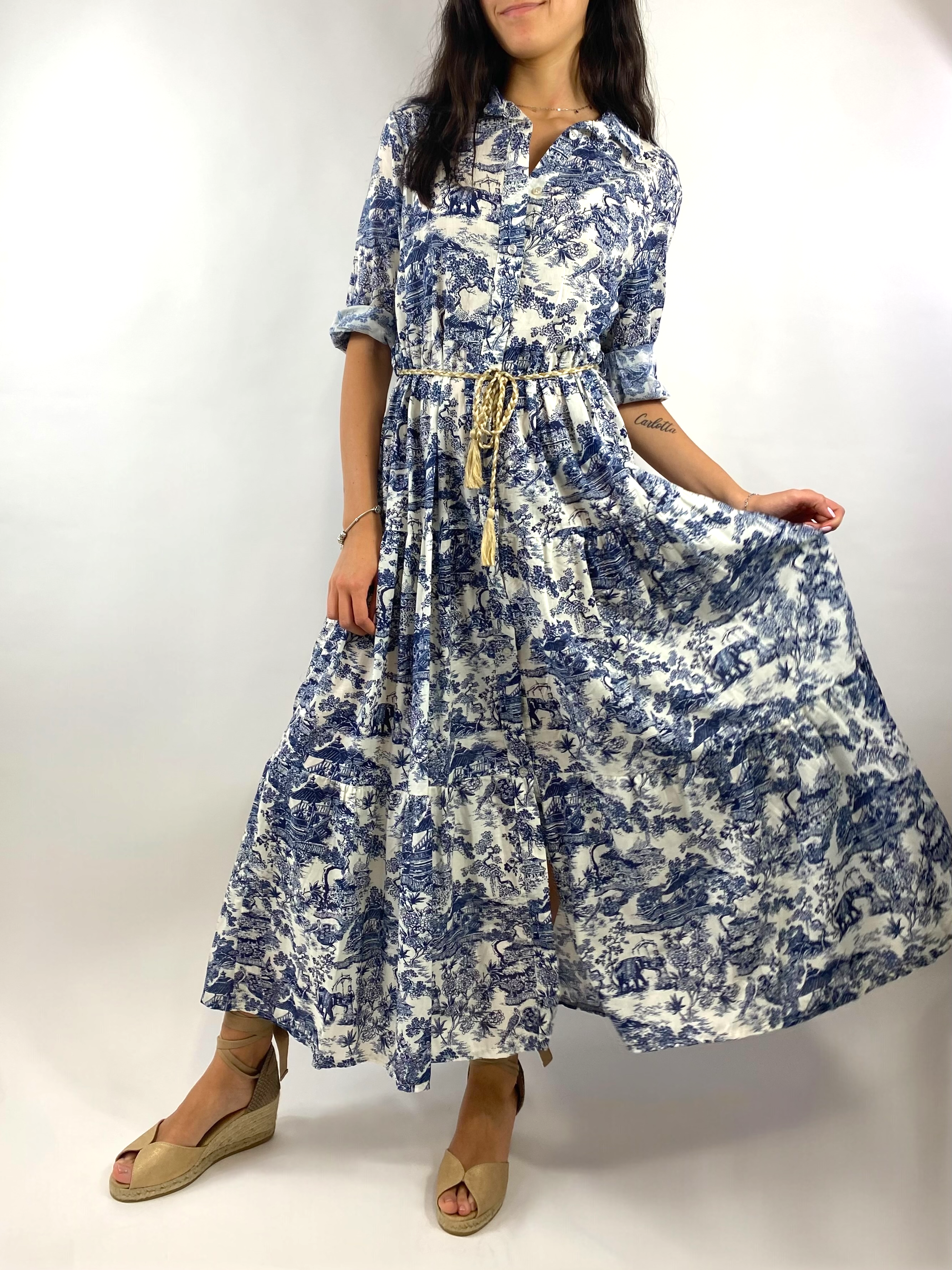 CECILE ABITO TOILE DE JOUY