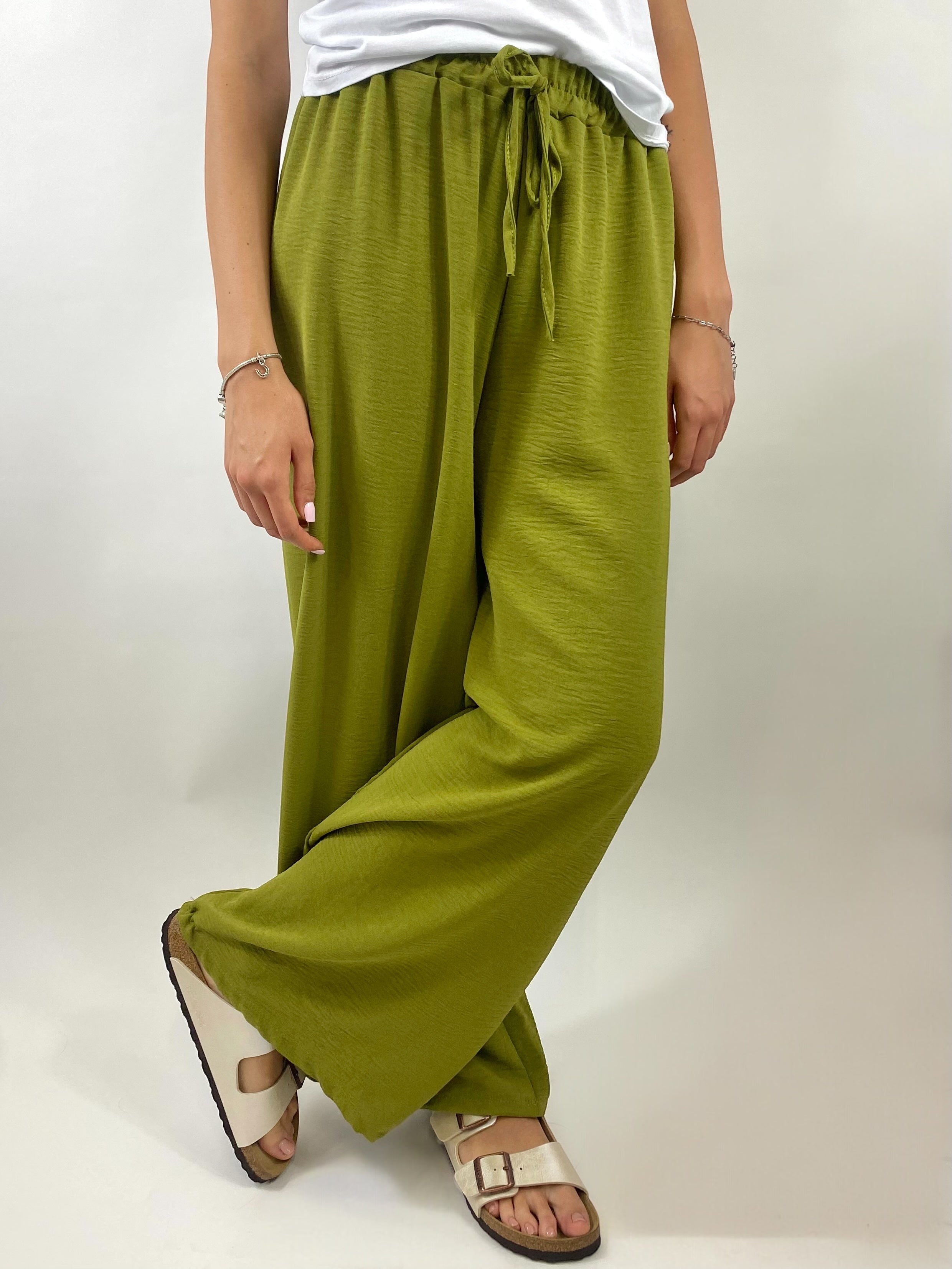 CECILE PANTALONE VERDE OLIVA