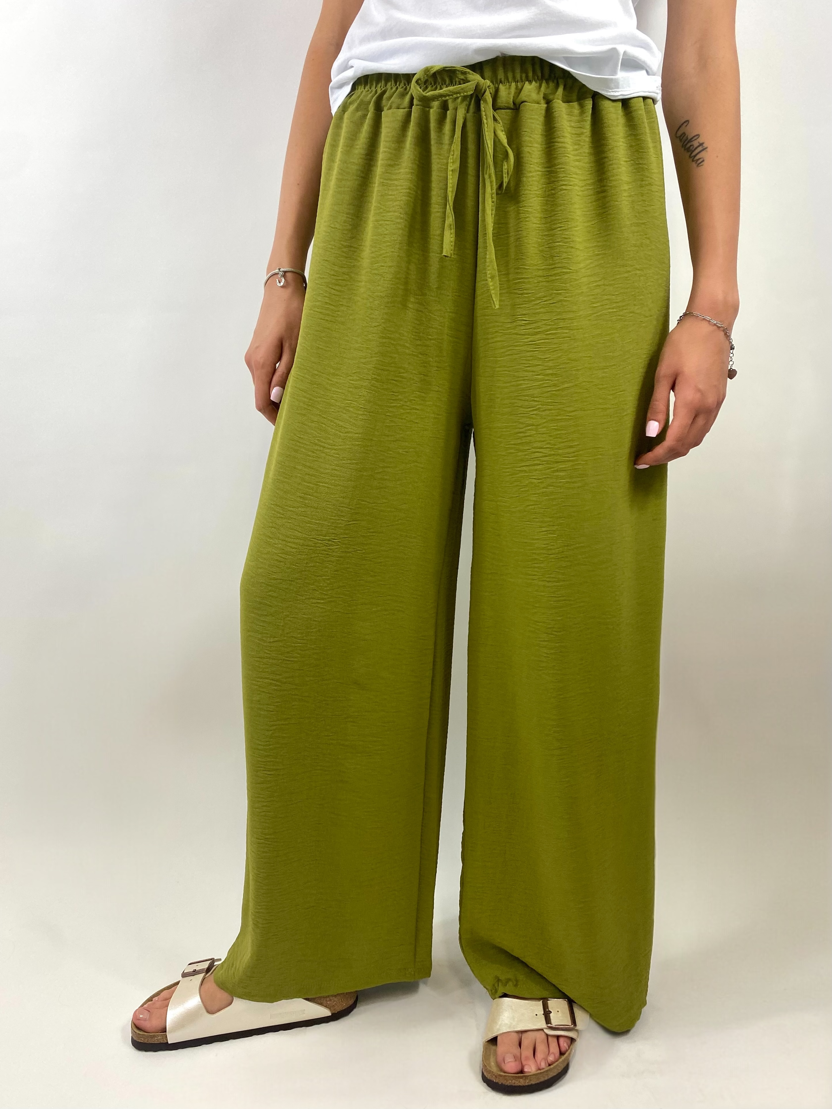 CECILE PANTALONE VERDE OLIVA