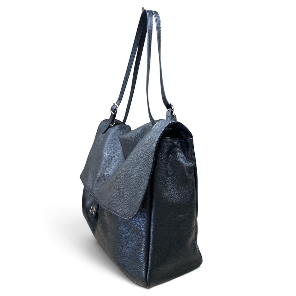 CECILE BORSA XL FLAT NERO
