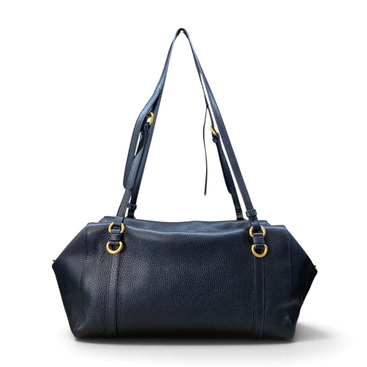 GIANNI CHIARINI BORSA BAULETTO GRANDE TERRY NERA