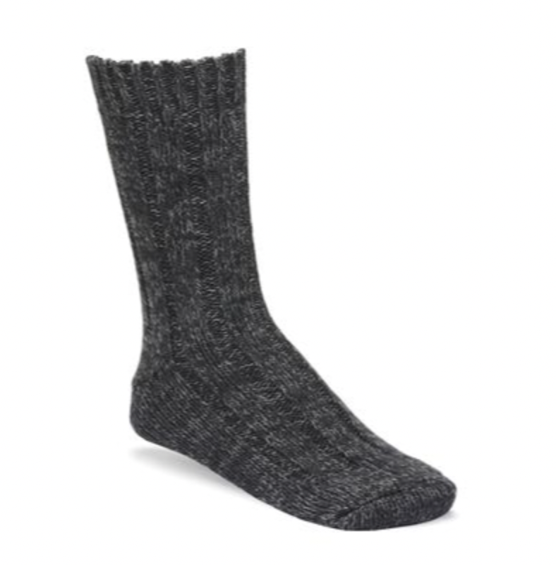 BIRKENSTOCK CALZINO LANA NERO