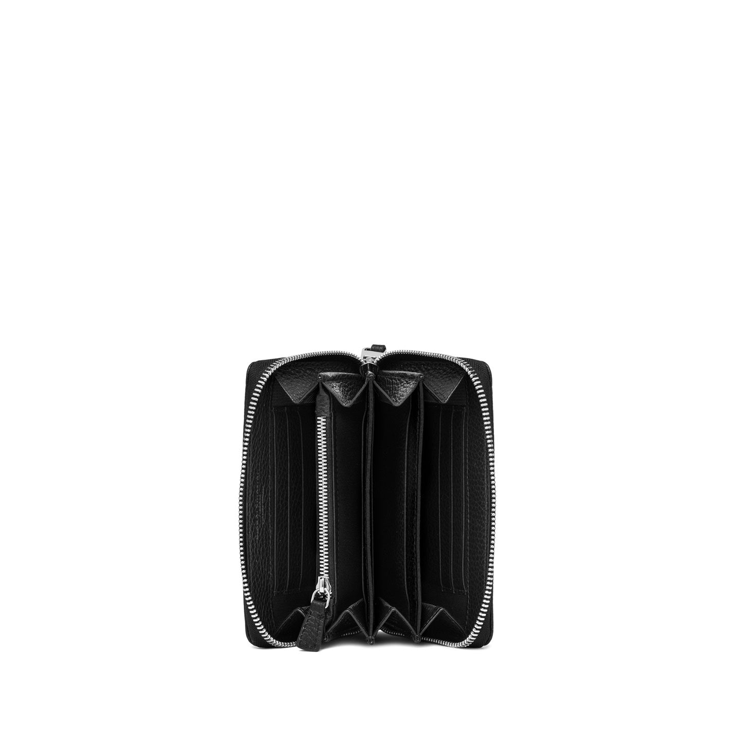 Gianni Chiarini portafogli in pelle grain nero