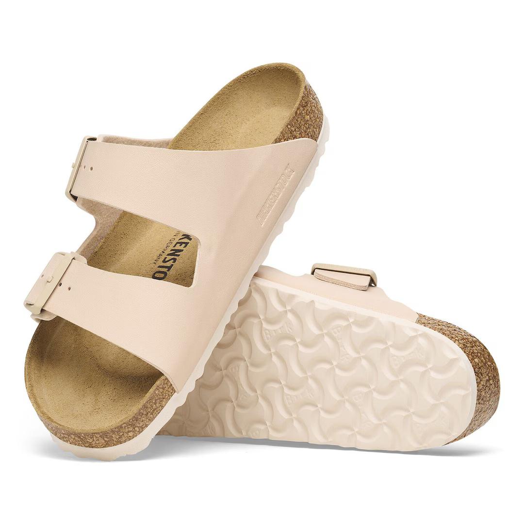 Birkenstock ciabatta donna arizona due fasce birko flor new beige
