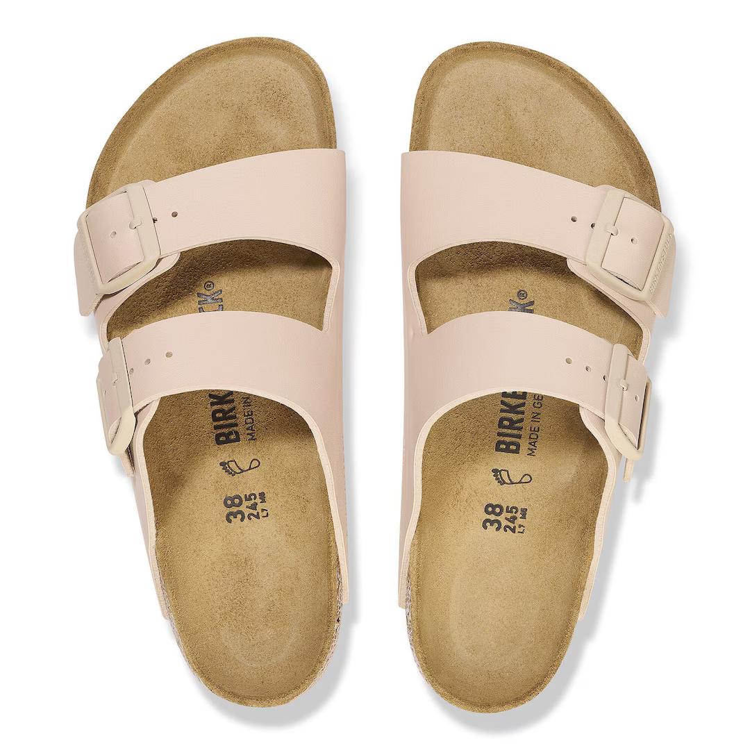 Birkenstock ciabatta donna arizona due fasce birko flor new beige