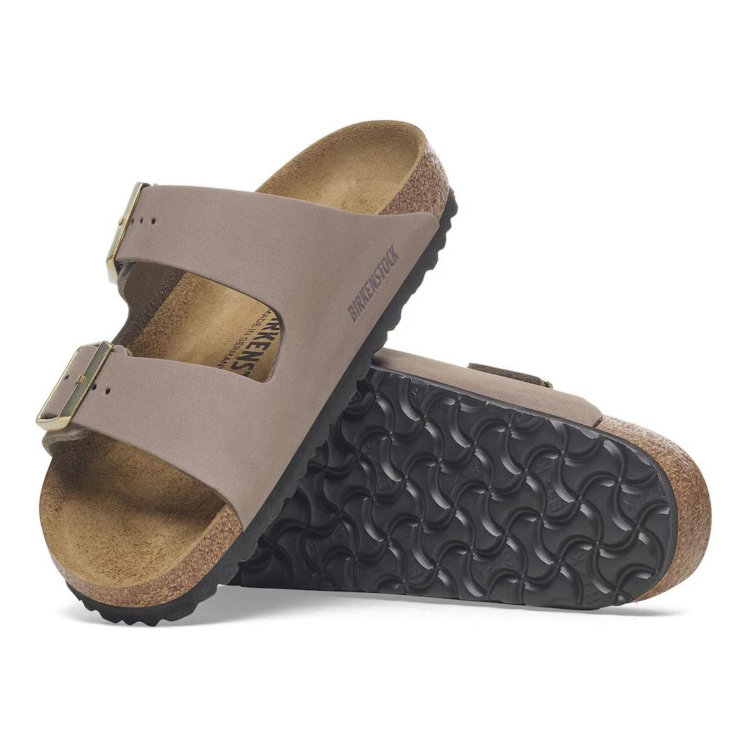 Birkenstock ciabatta donna due fasce in nabuck faded purple