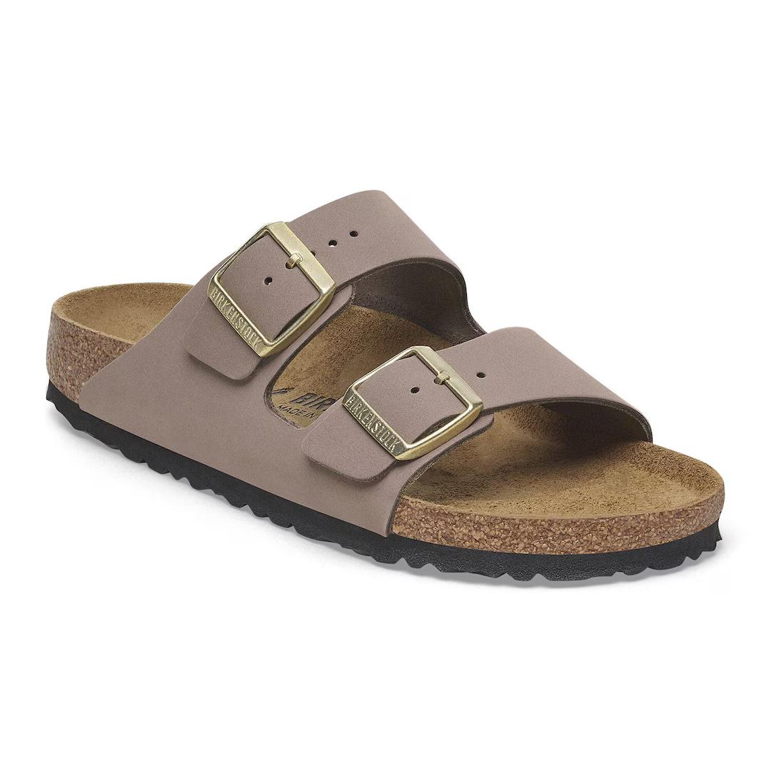 Birkenstock ciabatta donna due fasce in nabuck faded purple