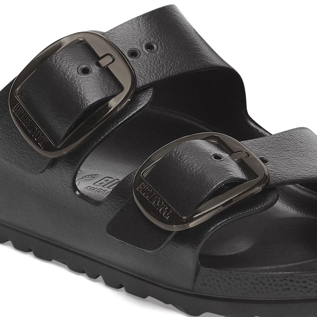 Birkenstock ciabatta due fasce in Eva nero