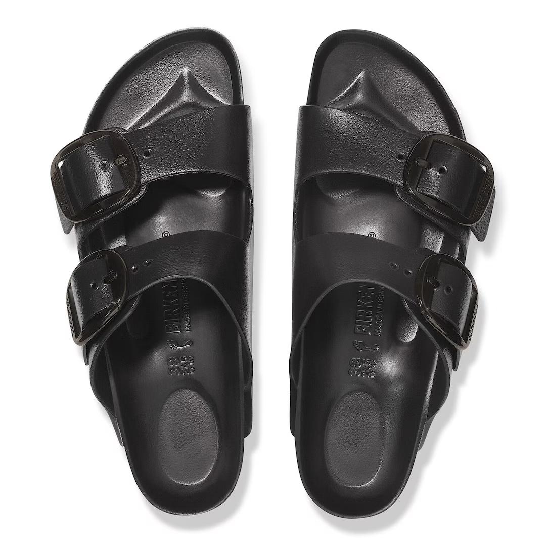 Birkenstock ciabatta due fasce in Eva nero