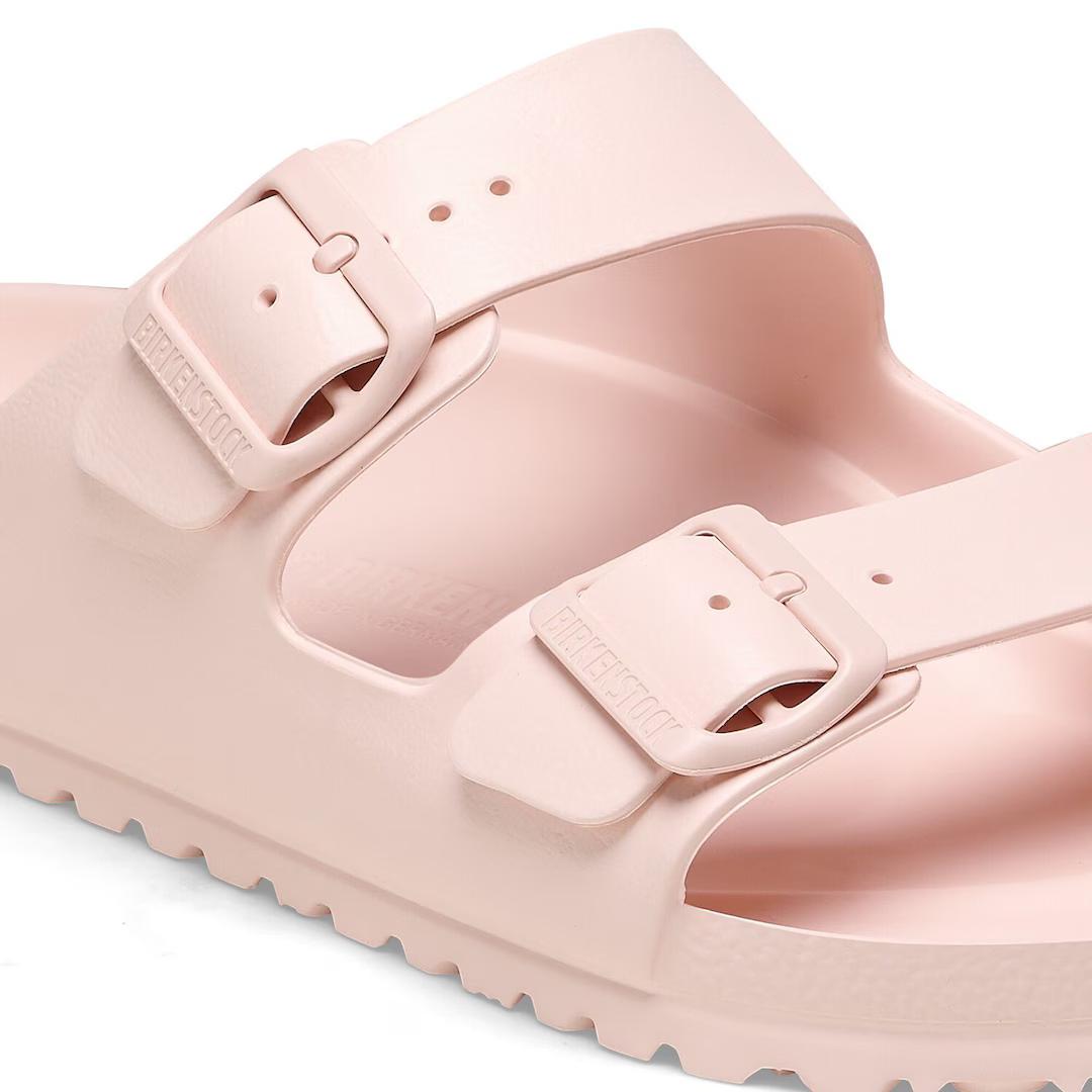 Birkenstock ciabatta due fasce in Eva rosa