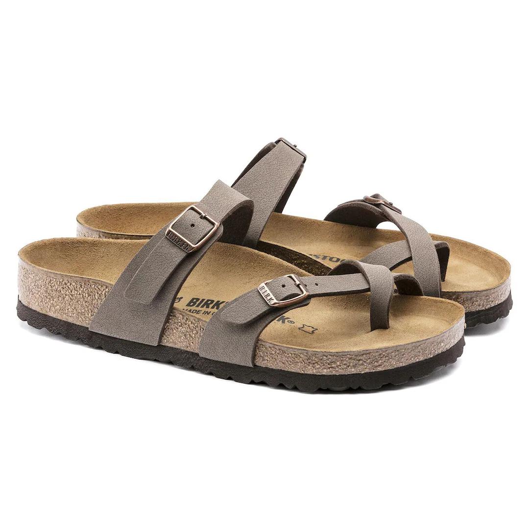 Birkenstock ciabatta unisex con infrapollice e faccetta regolabile in birko flor