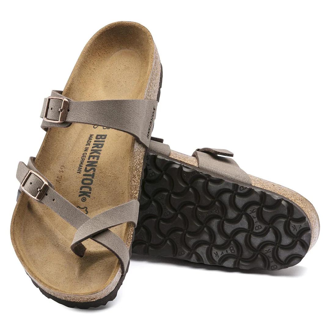 Birkenstock ciabatta unisex con infrapollice e faccetta regolabile in birko flor
